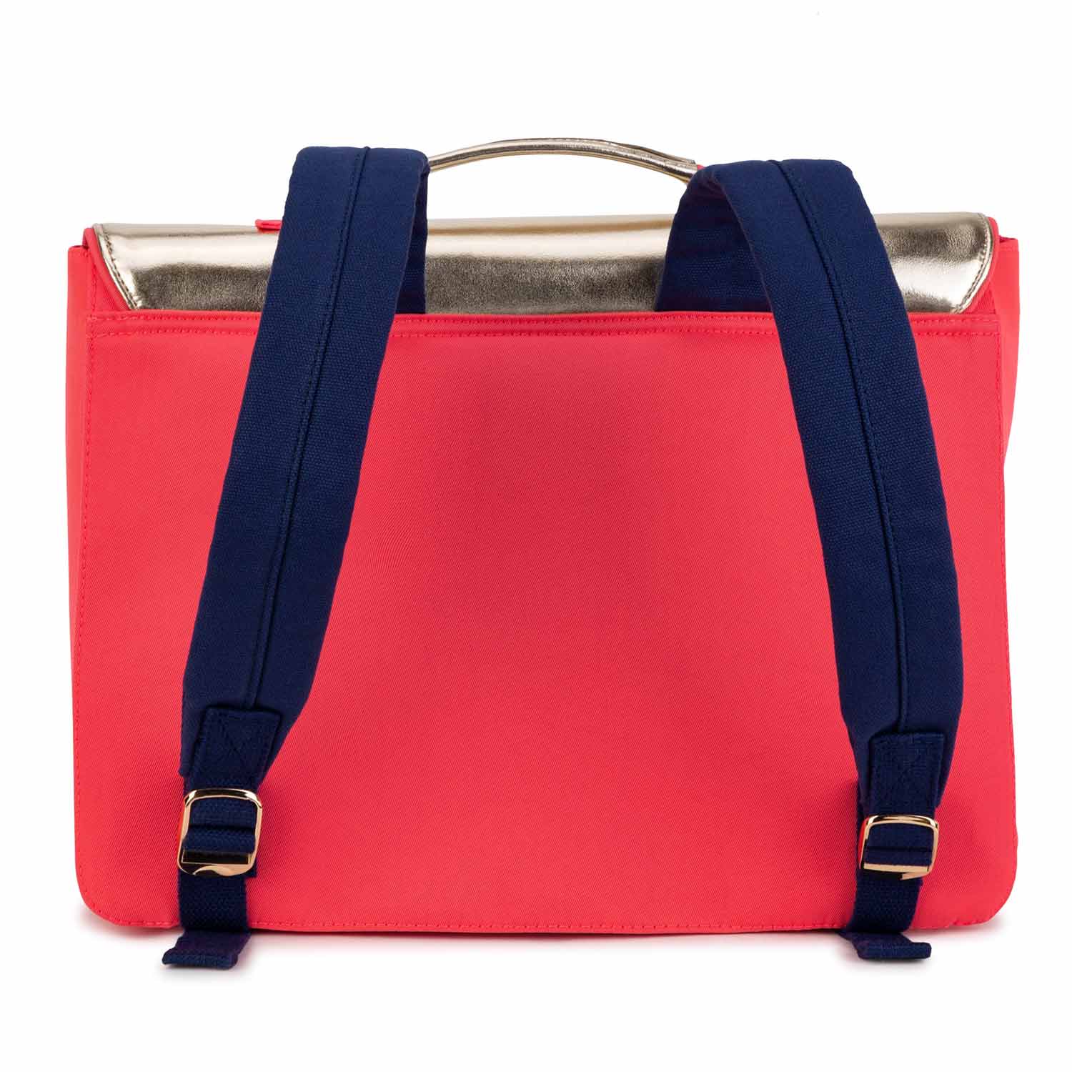 CARTELLA SCUOLA ORO E MULTICOLOR BAMBINA - annameglio.com abbigliamento moda