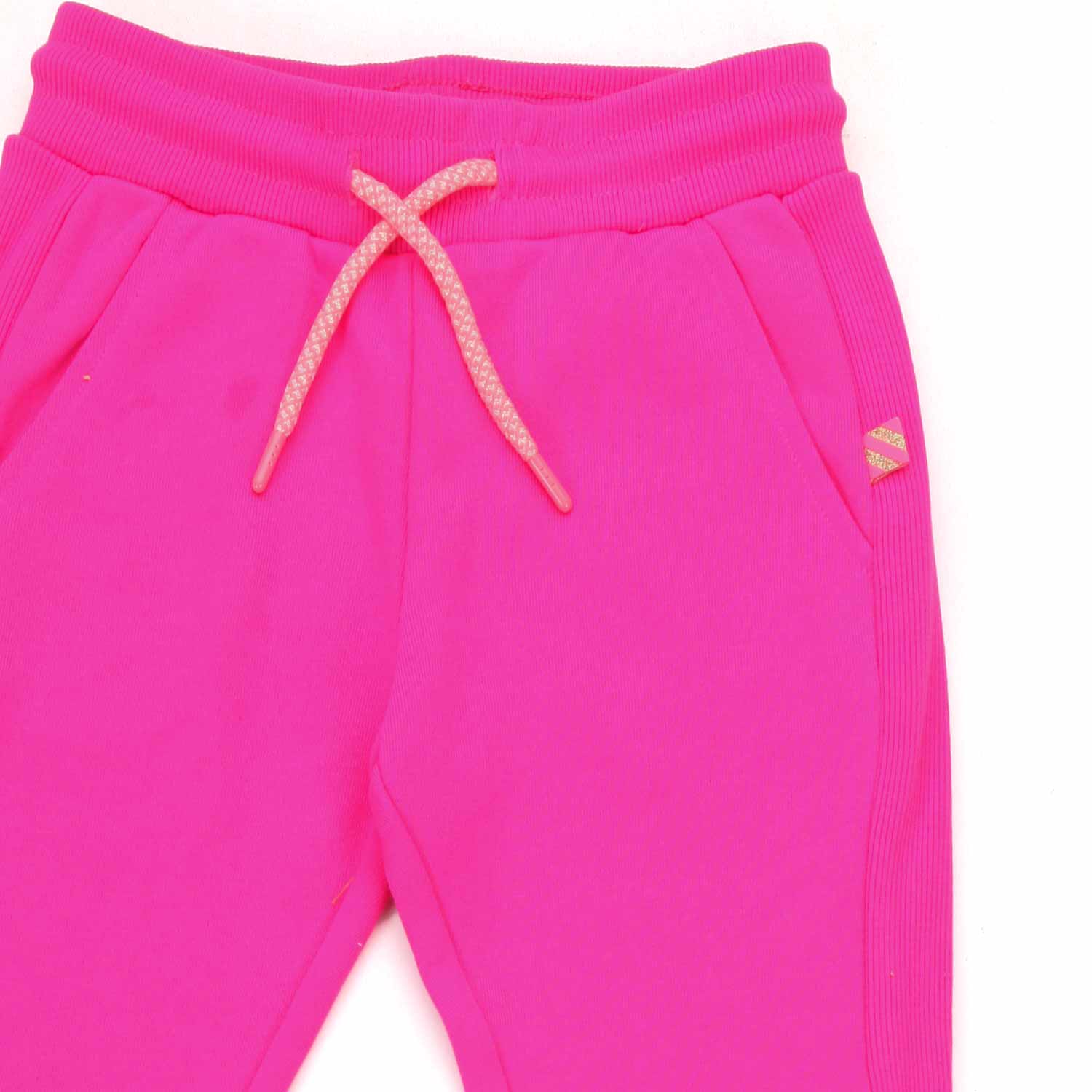 PANTALONE TUTA ROSA FLUO BAMBINA - annameglio.com abbigliamento moda