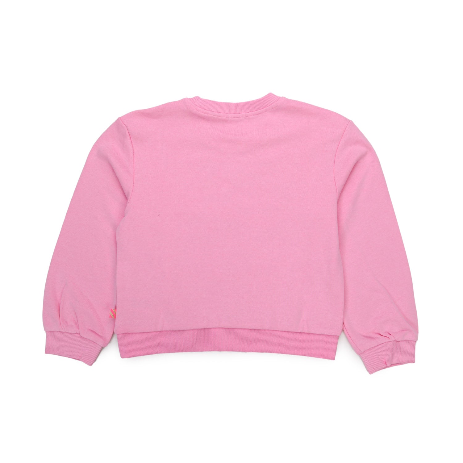 FELPA ROSA CON PATCH MULTICOLOR BAMBINA - annameglio.com abbigliamento moda