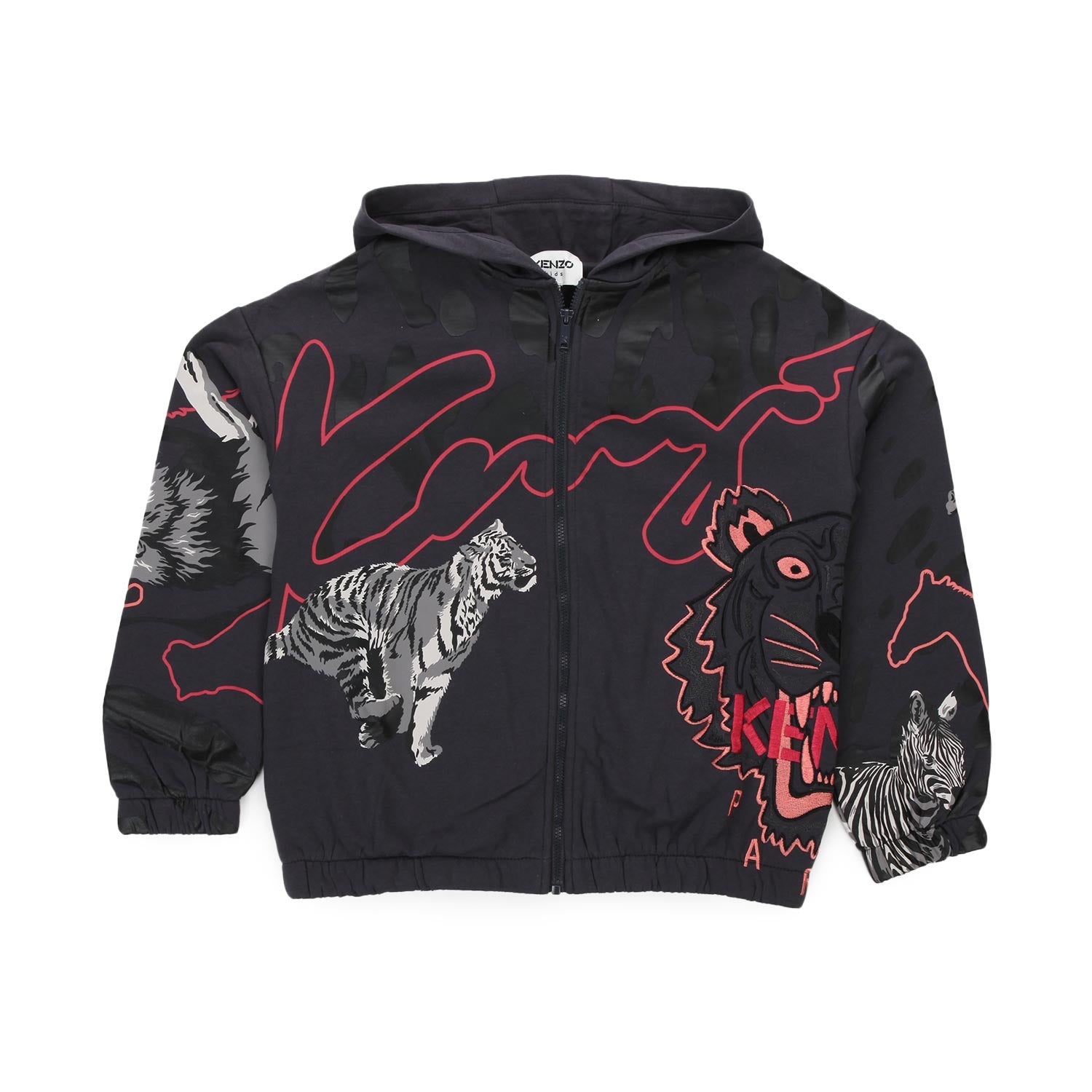 FELPA TIGRE CON ZIP BAMBINO TEEN - annameglio.com abbigliamento moda