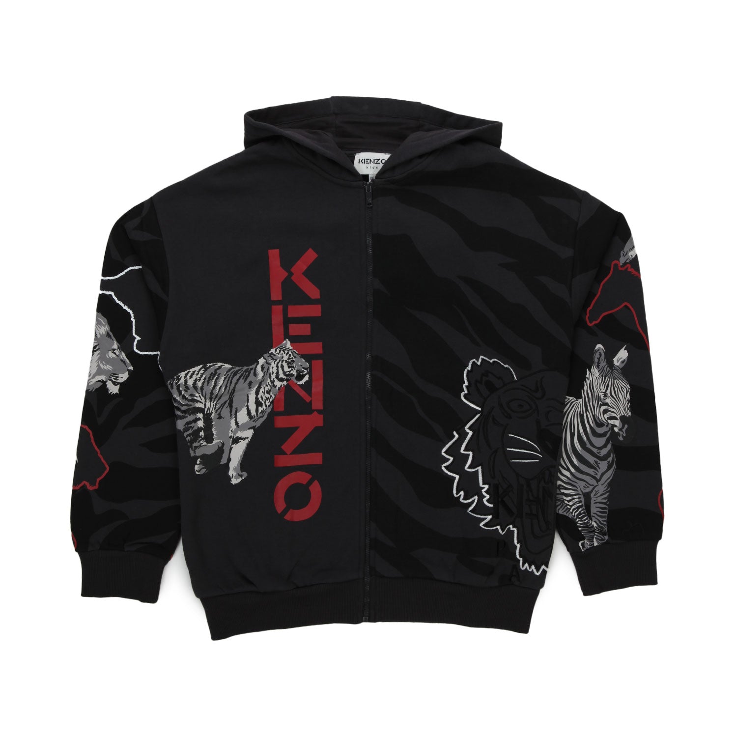 FELPA TIGRE CON ZIP BAMBINO BOY - annameglio.com abbigliamento moda