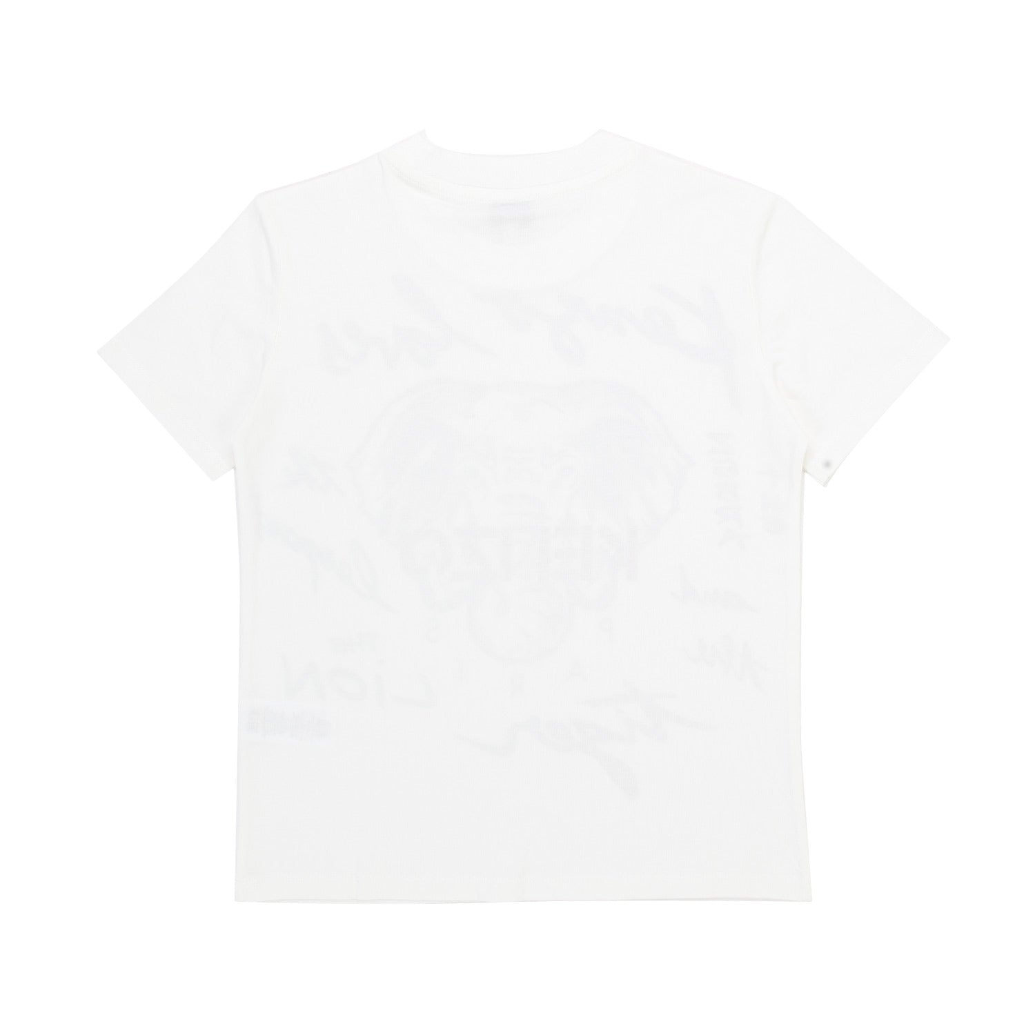 T-SHIRT UNISEX BIANCA CON STAMPA LOGO - annameglio.com abbigliamento moda