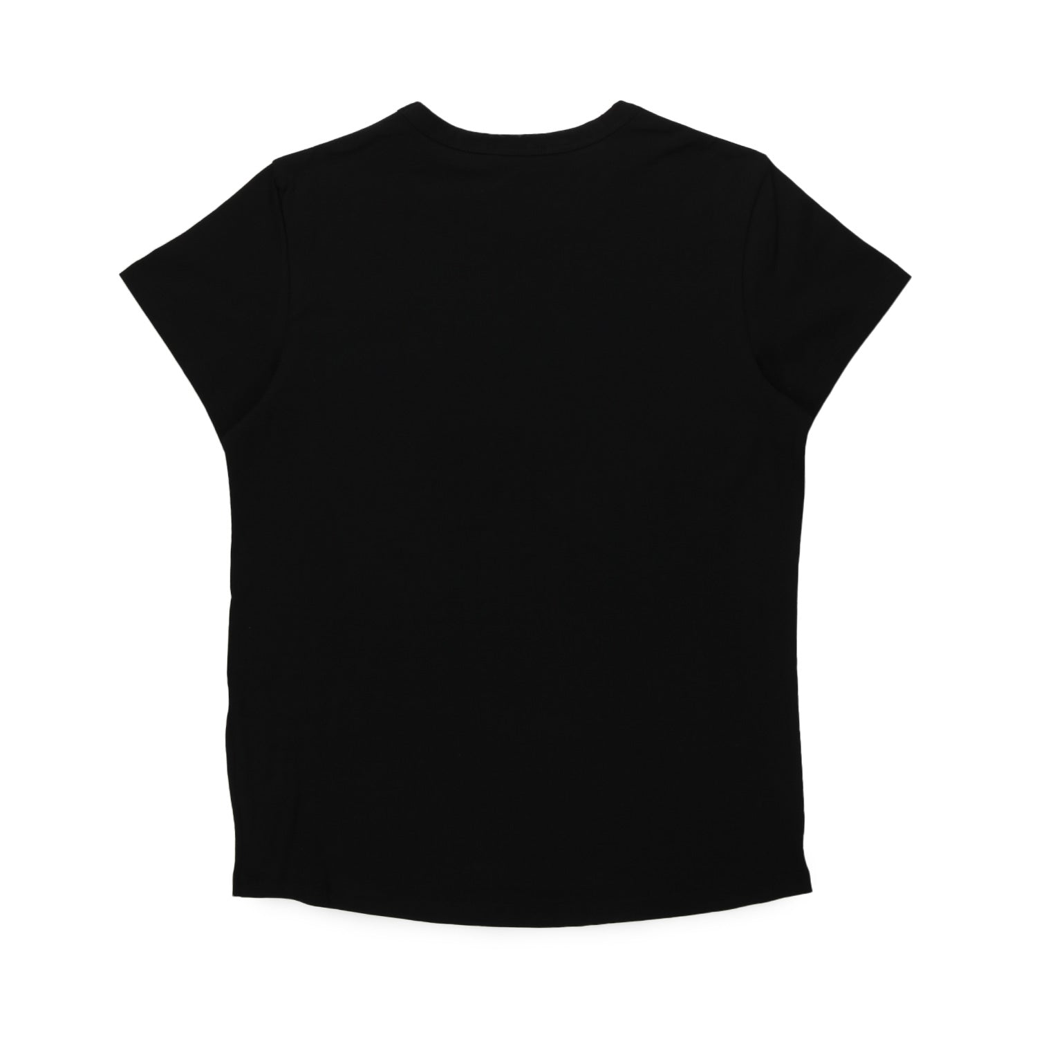 T-SHIRT NERA CON LOGO BIANCO BAMBINA E TEEN - annameglio.com abbigliamento moda