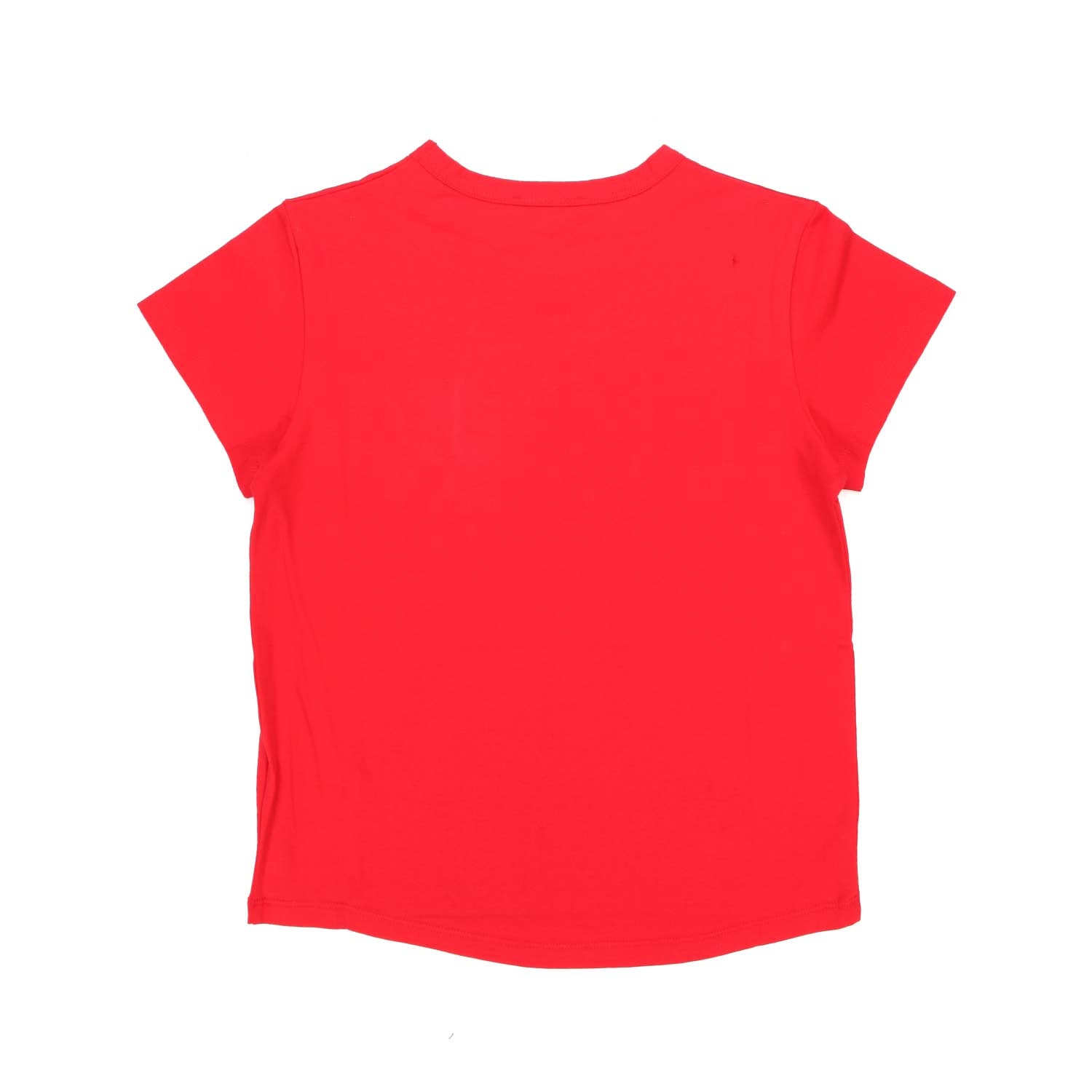 T-SHIRT ROSSA LOGO BAMBINA GIRL - annameglio.com abbigliamento moda