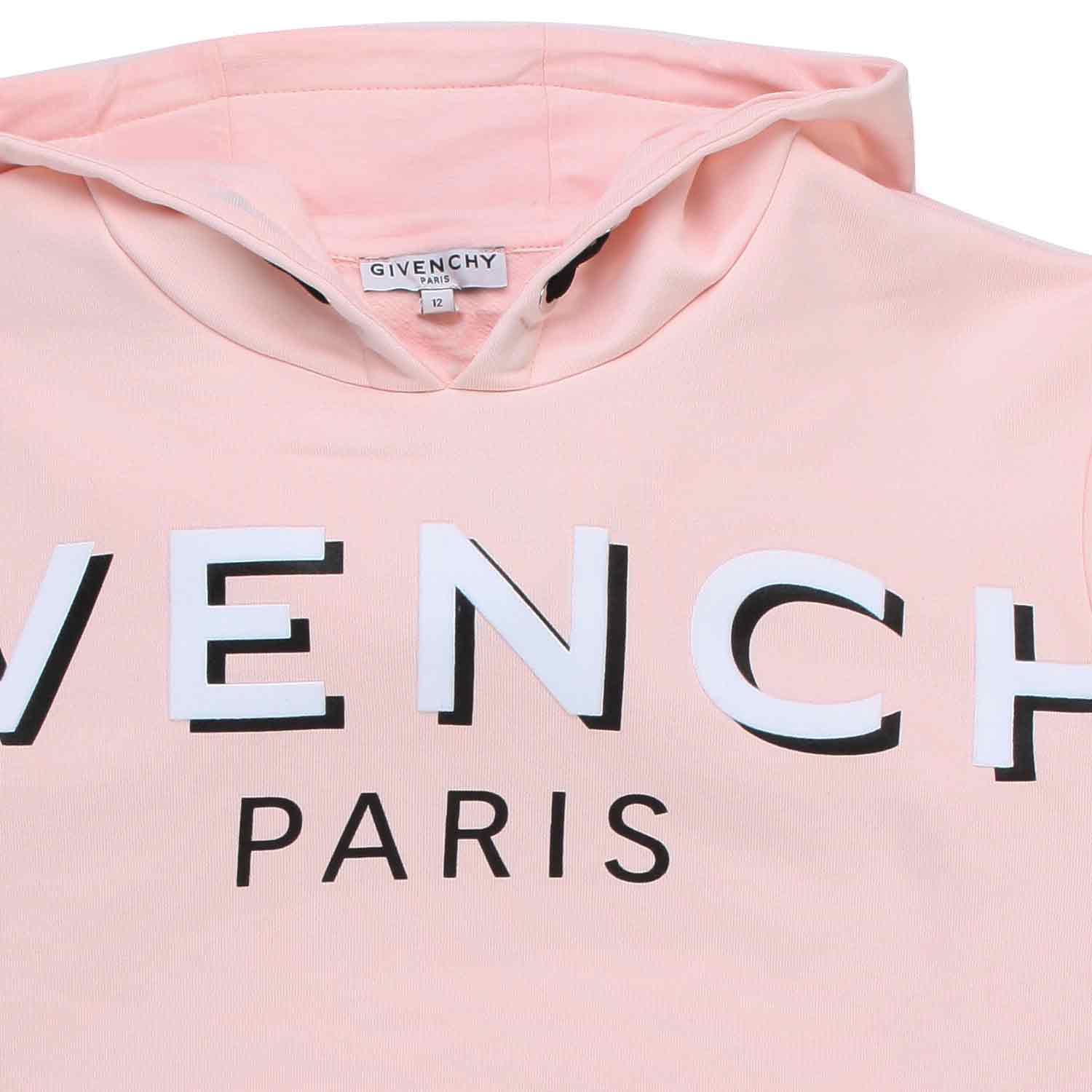 FELPA CON CAPPUCCIO ROSA GIRL - annameglio.com abbigliamento moda