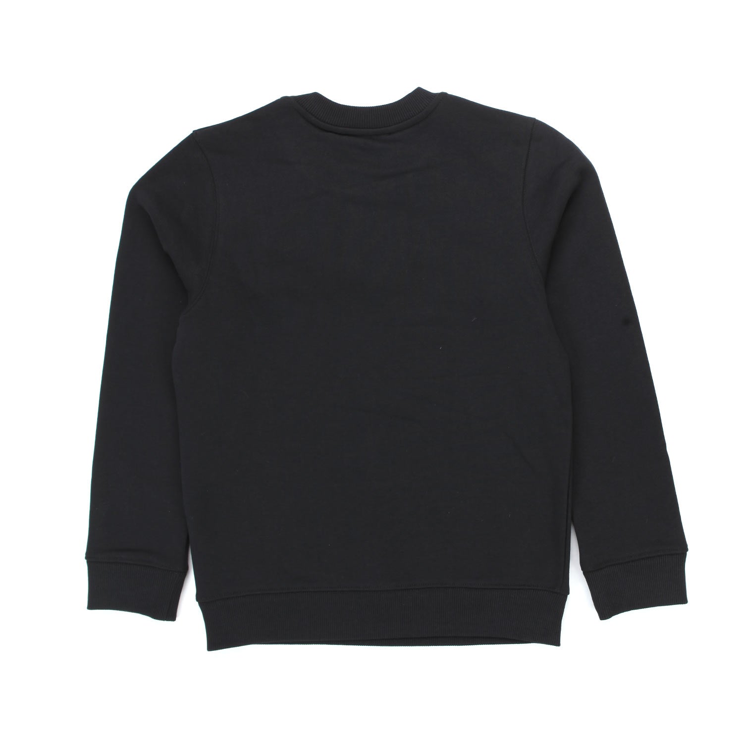 FELPA UNISEX NERA CON LOGO BIANCO BAMBINO E TEEN - annameglio.com abbigliamento moda