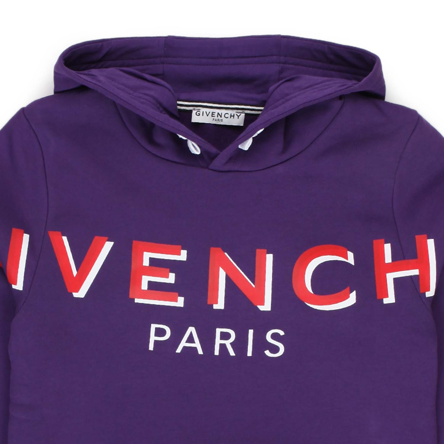 FELPA VIOLA LOGO BAMBINA TEEN - annameglio.com abbigliamento moda