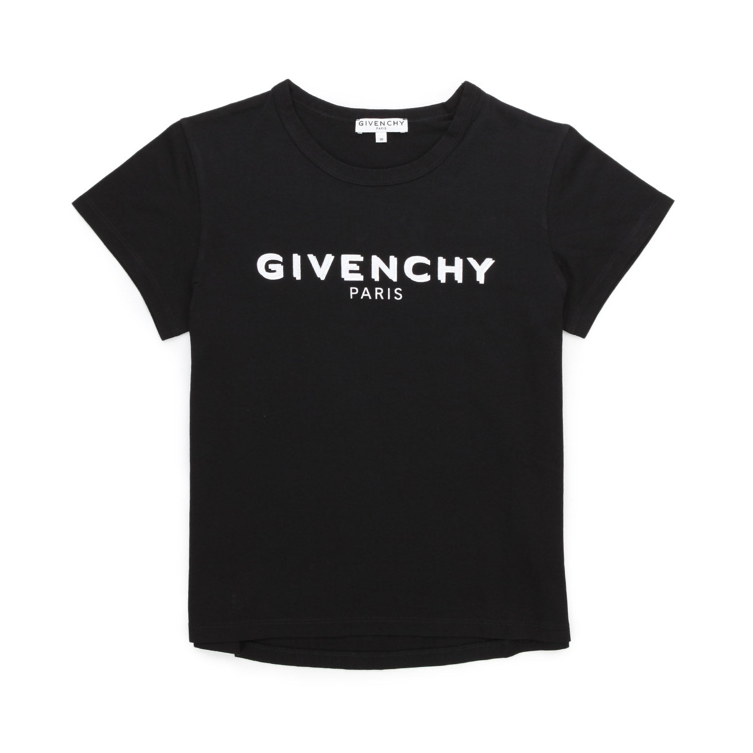 T-SHIRT NERA GIRL STAMPA LOGO - annameglio.com abbigliamento moda