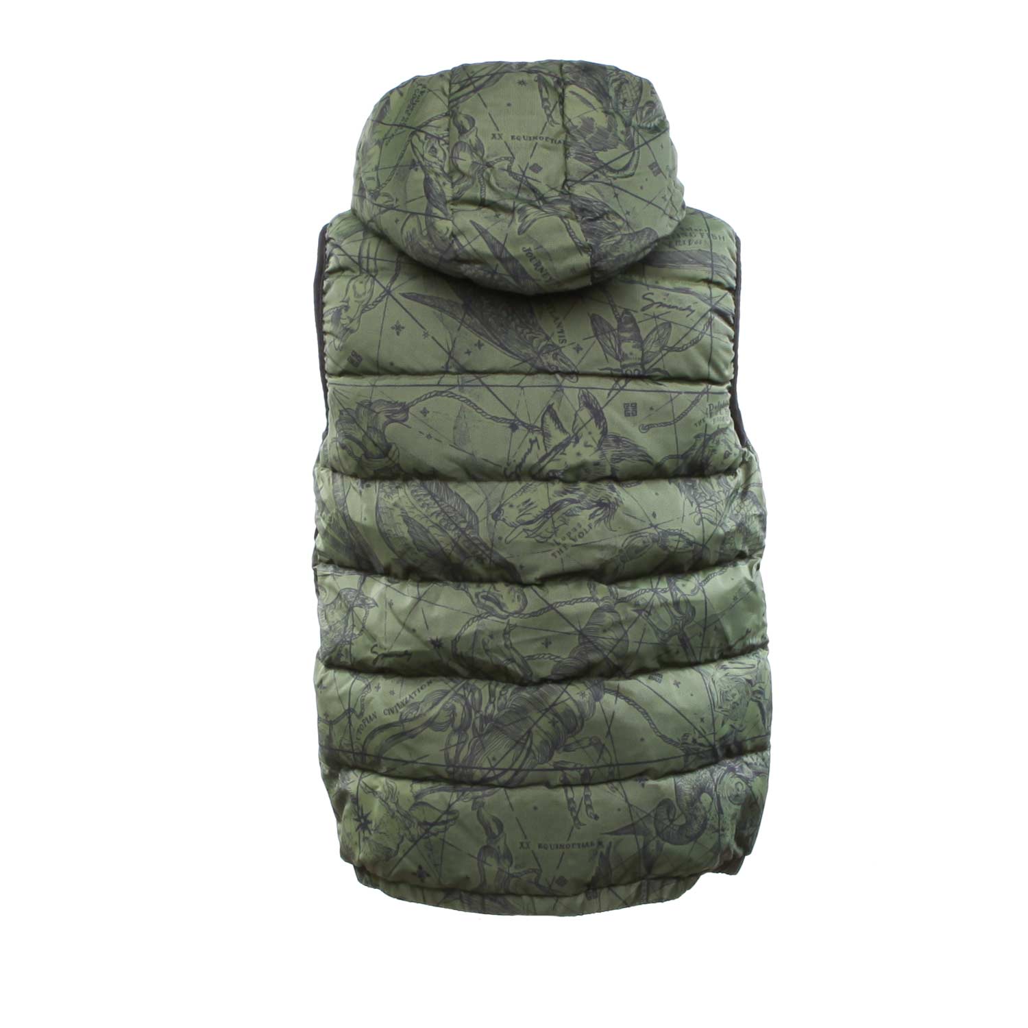 PARKA VERDE OLIVA CON GILET BAMBINO E TEENAGER - annameglio.com abbigliamento moda