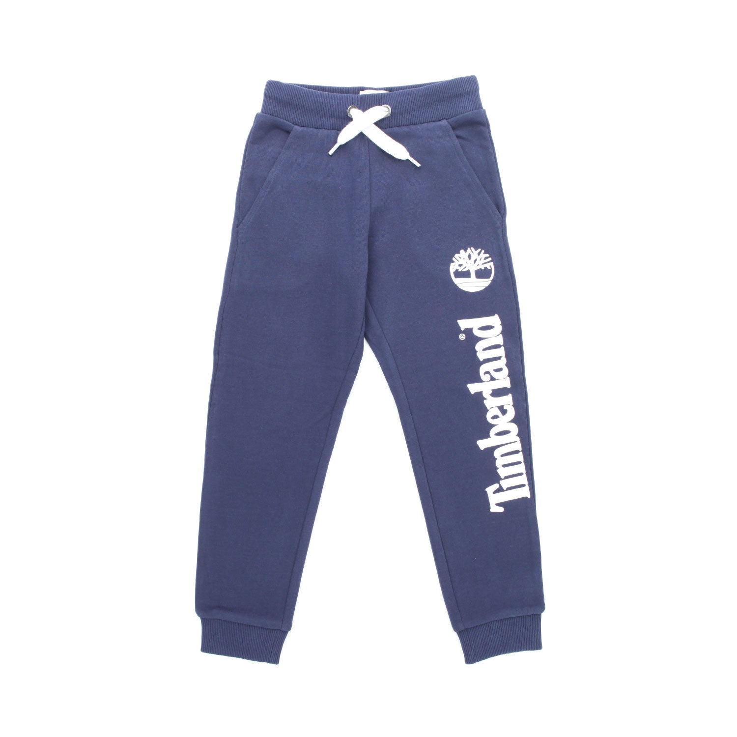 PANTALONE TUTA BLU LOGO BIANCO BAMBINO E TEEN - annameglio.com abbigliamento moda