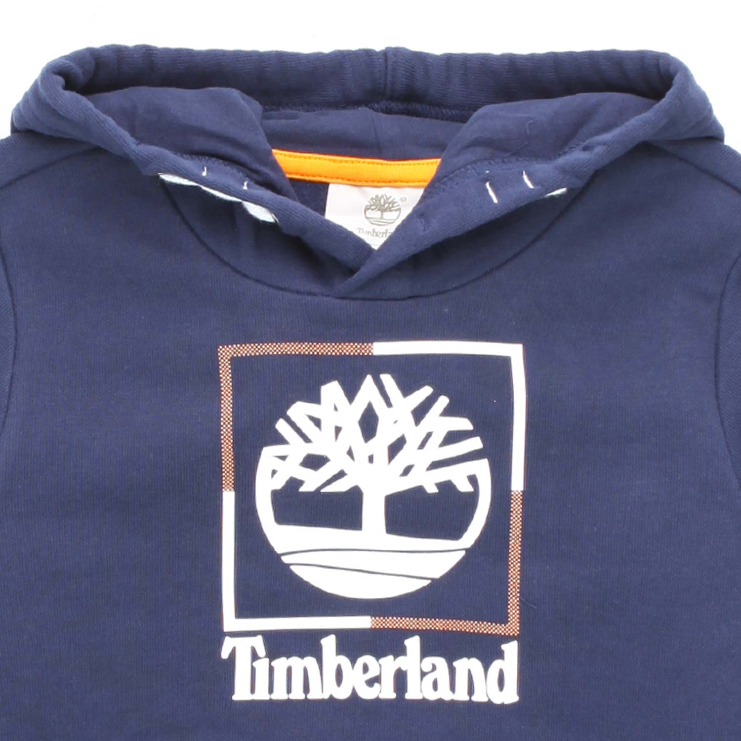 FELPA BLU CON CAPPUCCIO E LOGO BAMBINO E TEEN - annameglio.com abbigliamento moda