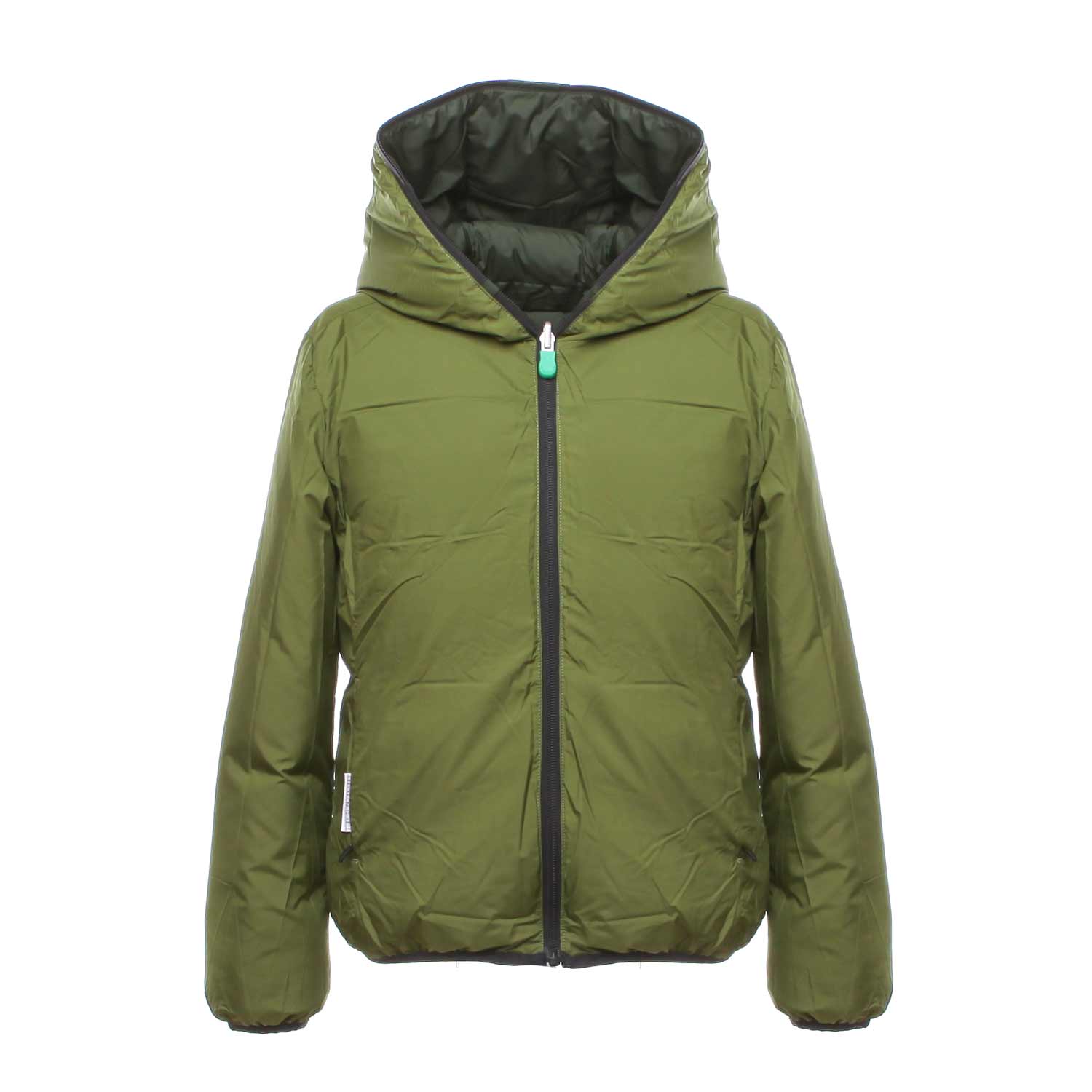 GIUBBOTTO REVERSIBILE VERDE UNISEX - annameglio.com abbigliamento moda