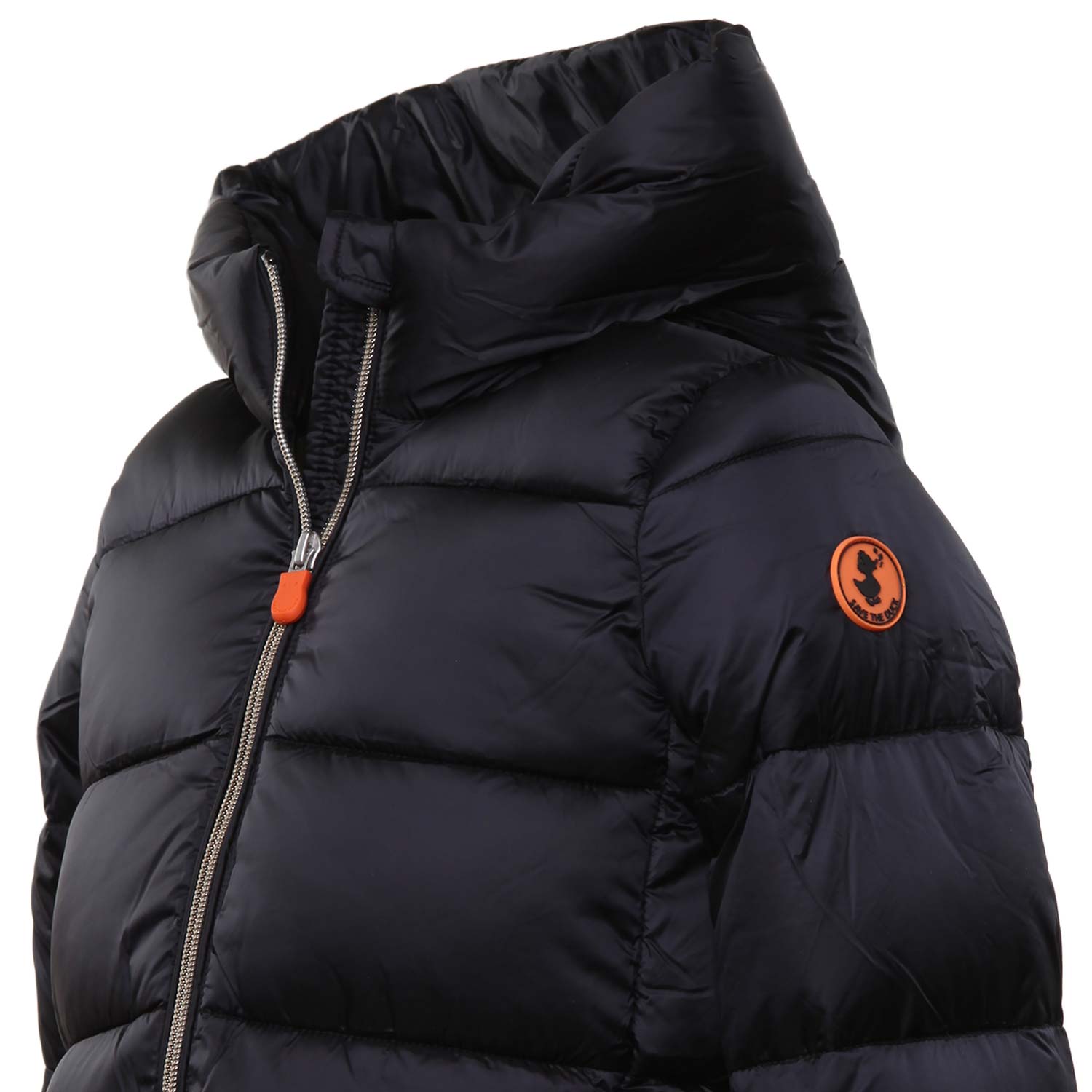 PIUMINO IRIS NERO BAMBINA E TEENAGER - annameglio.com abbigliamento moda