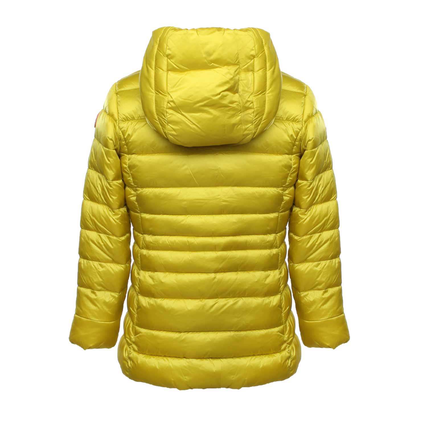PIUMINO IRIS LUNGO LIME PERLATO BAMBINA - annameglio.com abbigliamento moda