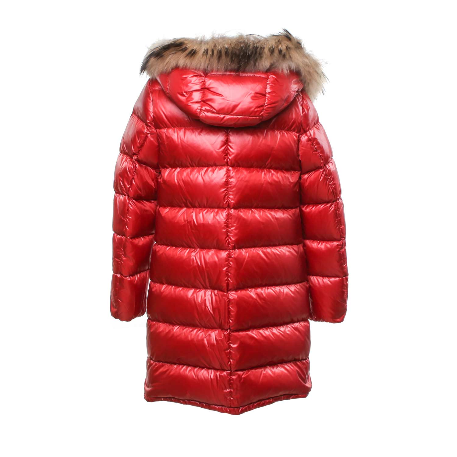 PIUMINO LUNGO ROSSO MATTONE BAMBINA E TEEN - annameglio.com abbigliamento moda