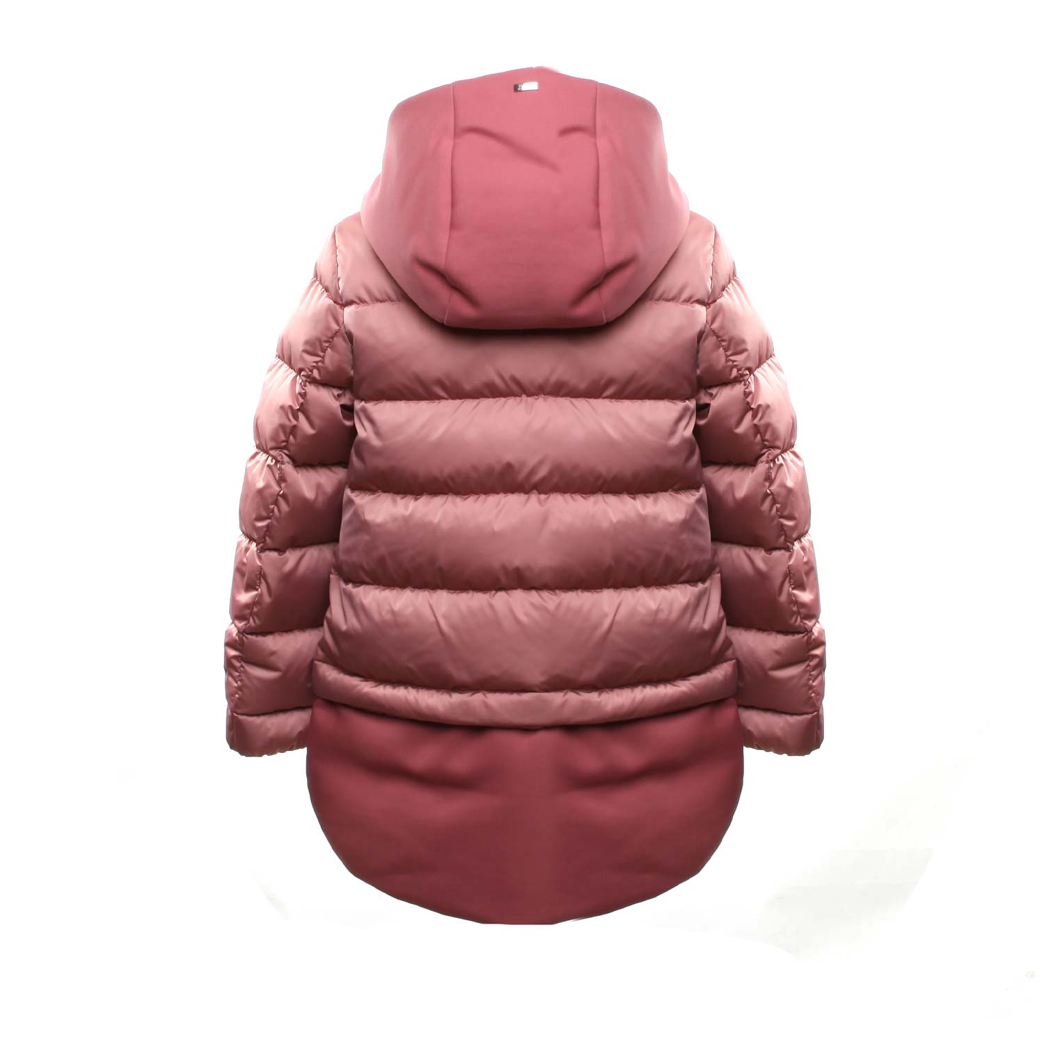 PIUMINO IN RASO ROSA NUDE BAMBINA E TEEN - annameglio.com abbigliamento moda