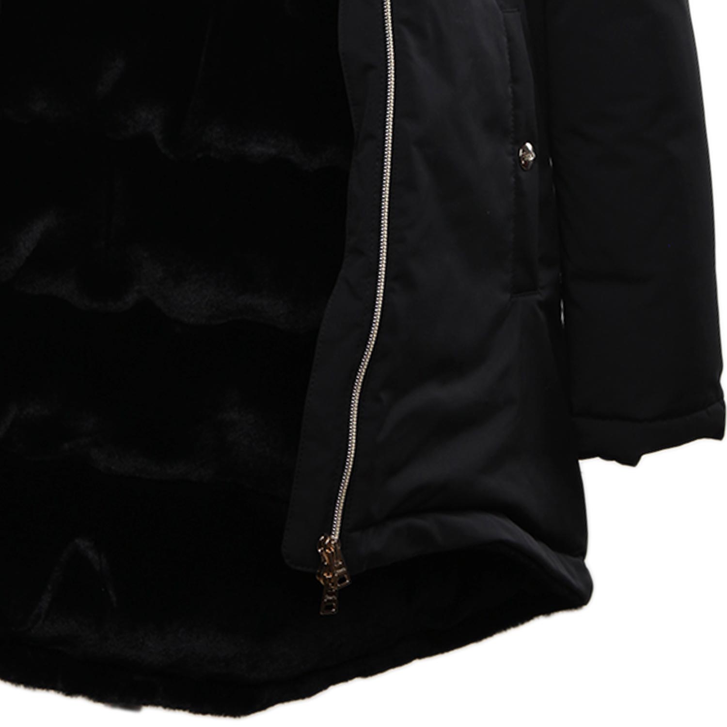 CAPPOTTO NERO BAMBINA RAGAZZA - annameglio.com abbigliamento moda