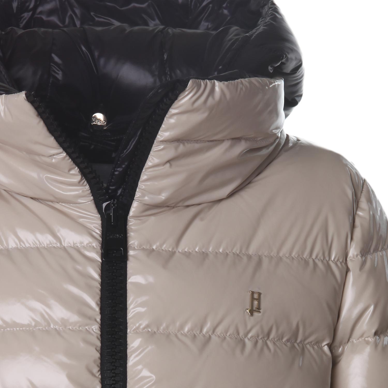 PIUMINO PANNA E NERO BAMBINA E TEEN - annameglio.com abbigliamento moda