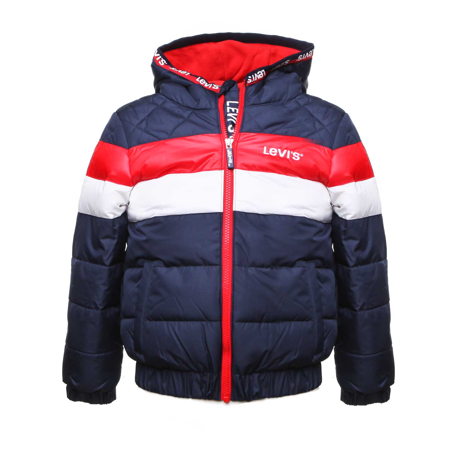 GIUBBOTTO BLU E ROSSO BAMBINO - annameglio.com abbigliamento moda