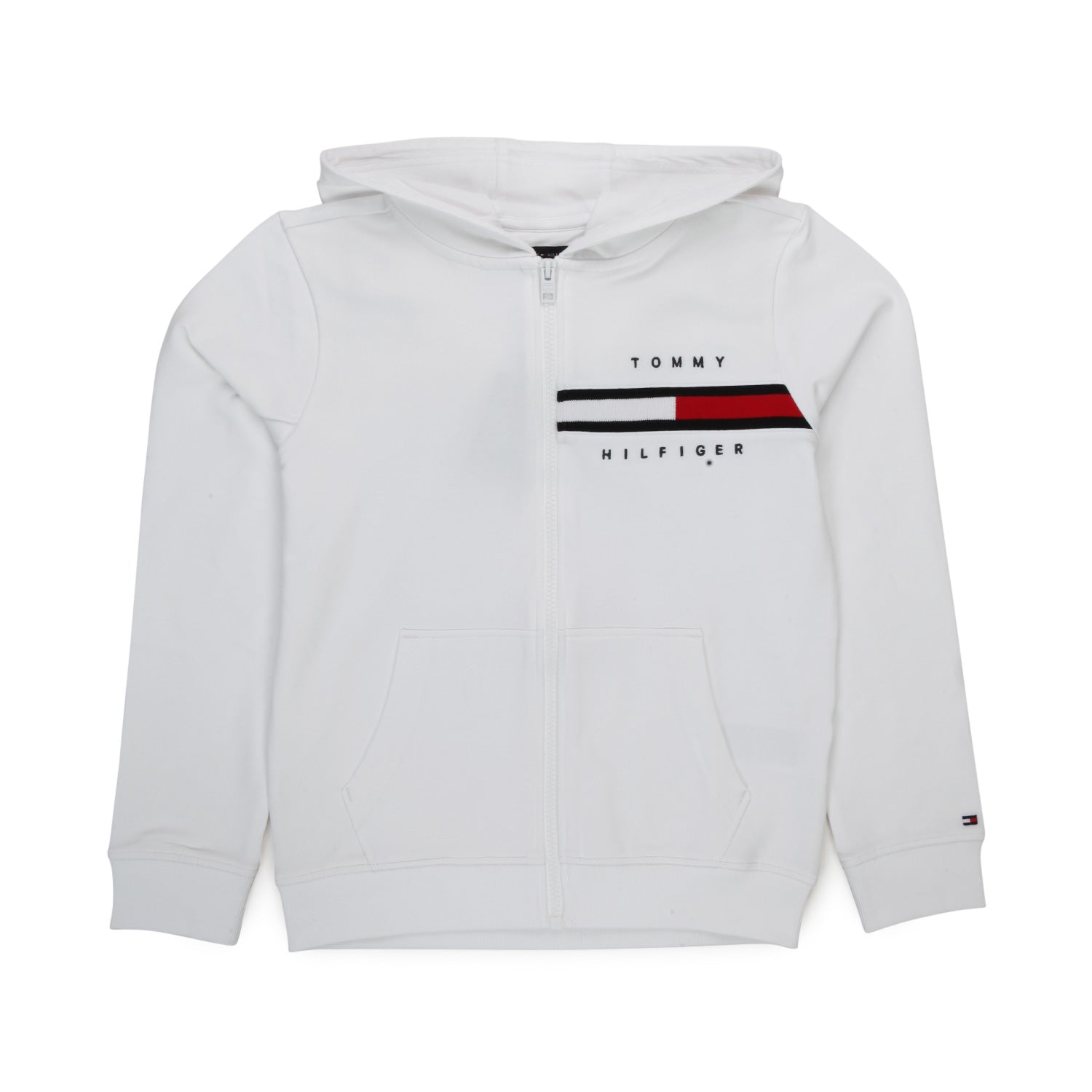 FELPA BIANCA ZIP BAMBINO BOY - annameglio.com abbigliamento moda