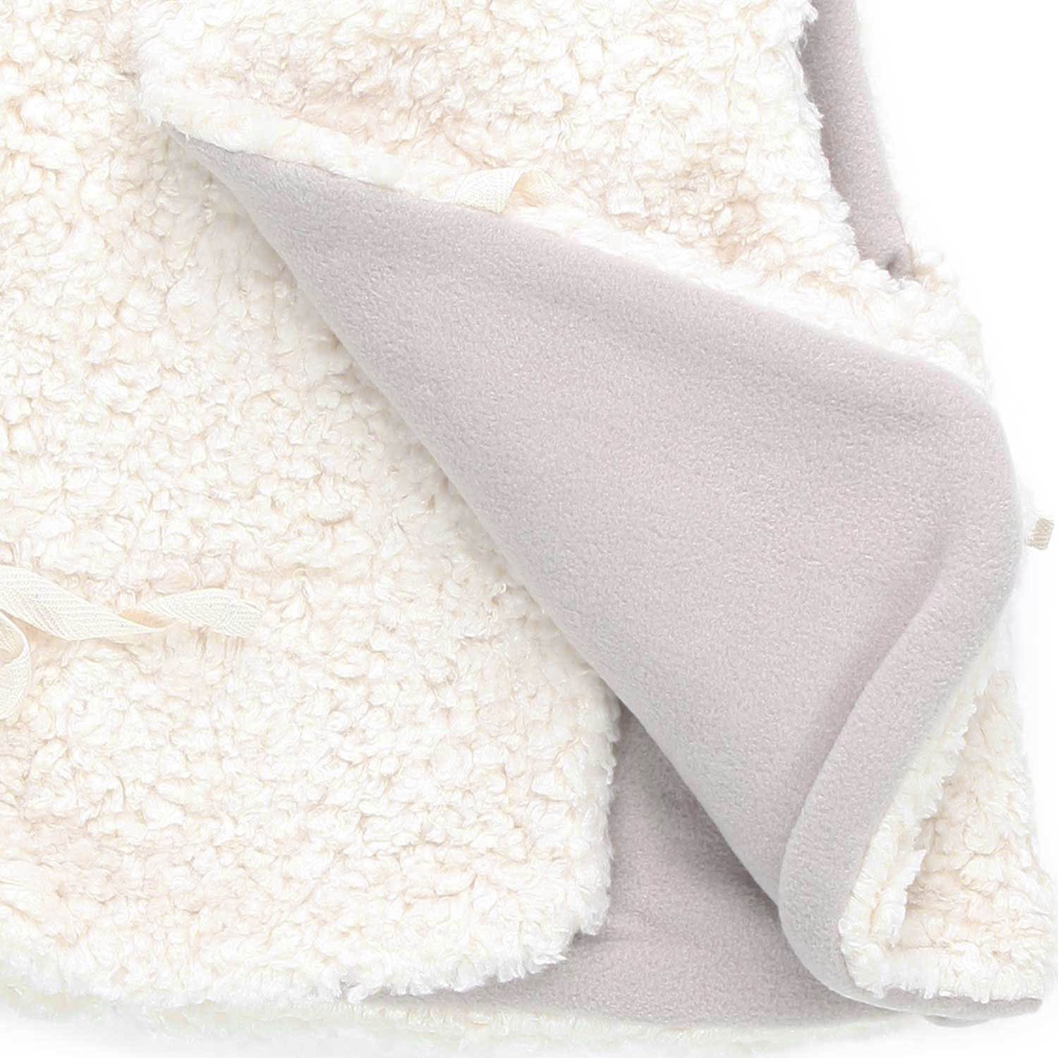 GILET CLAIRE BIANCO BABY UNISEX - annameglio.com abbigliamento moda