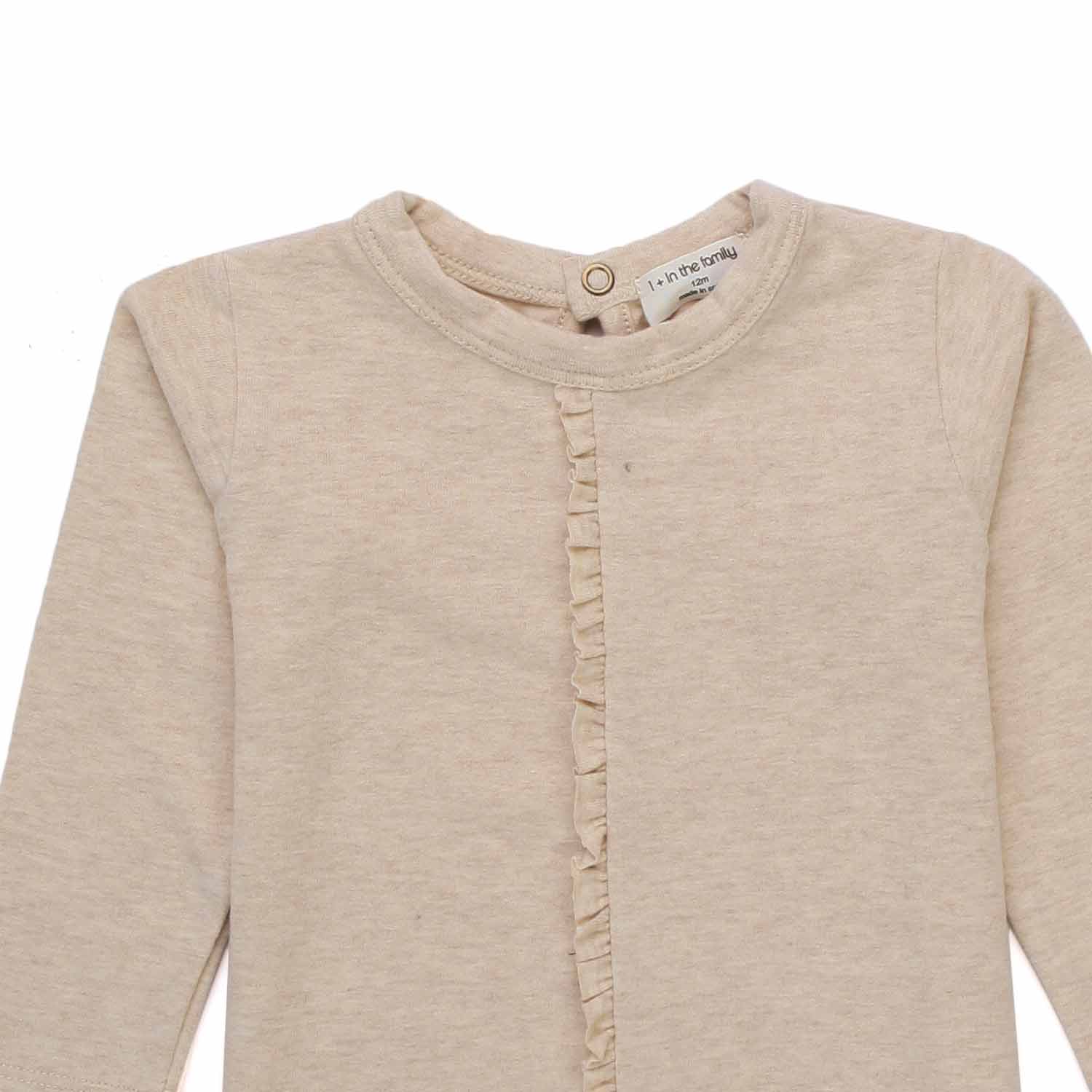 T-SHIRT DALIA ECRU BEBÈ E BAMBINA - annameglio.com abbigliamento moda