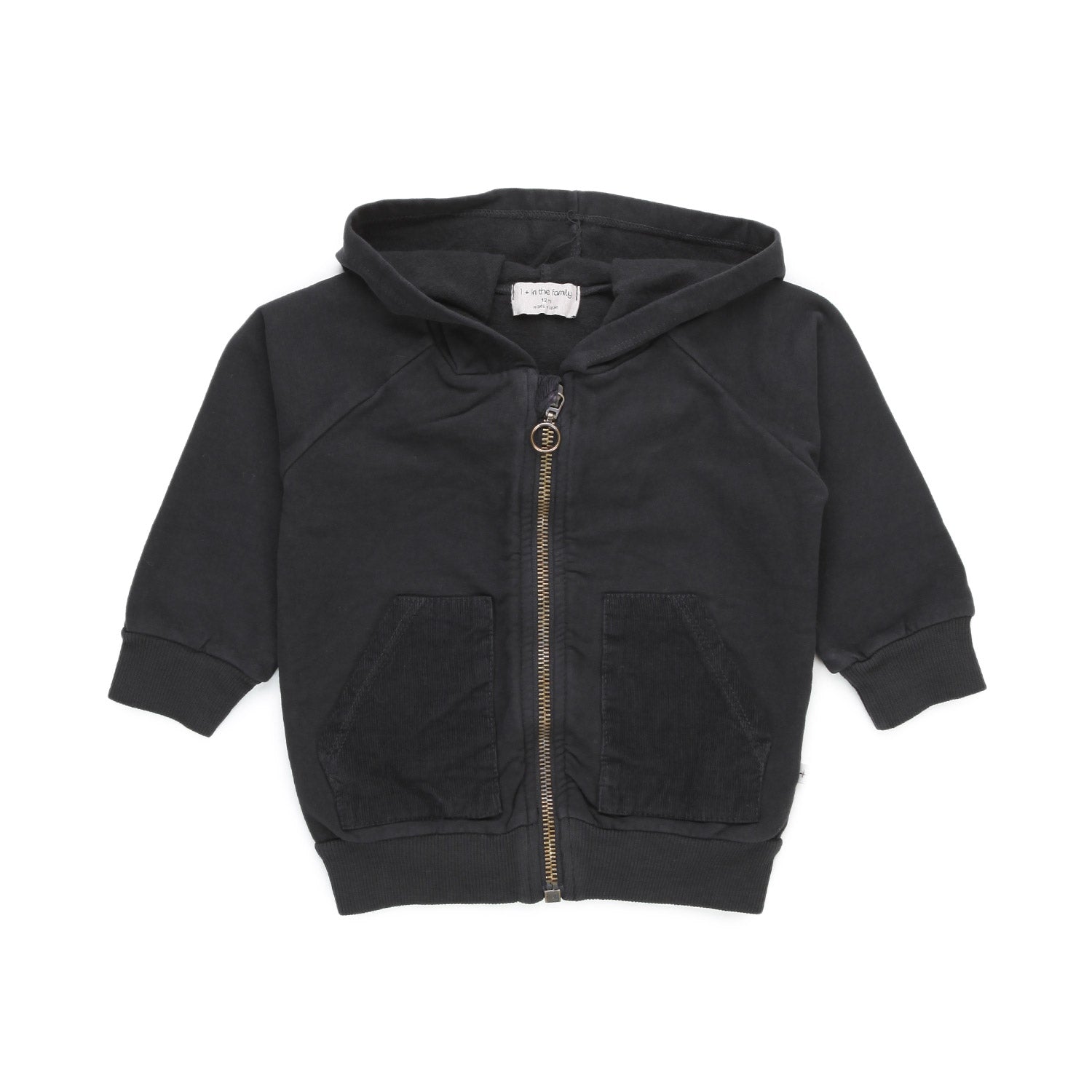 FELPA QUINN NERA BEBÈ E BAMBINO - annameglio.com abbigliamento moda