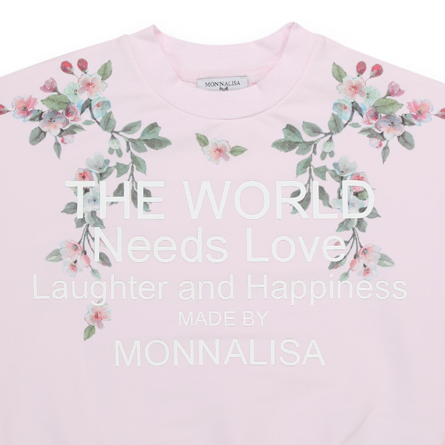 FELPA FANTASIA FLOREALE BAMBINA - annameglio.com abbigliamento moda