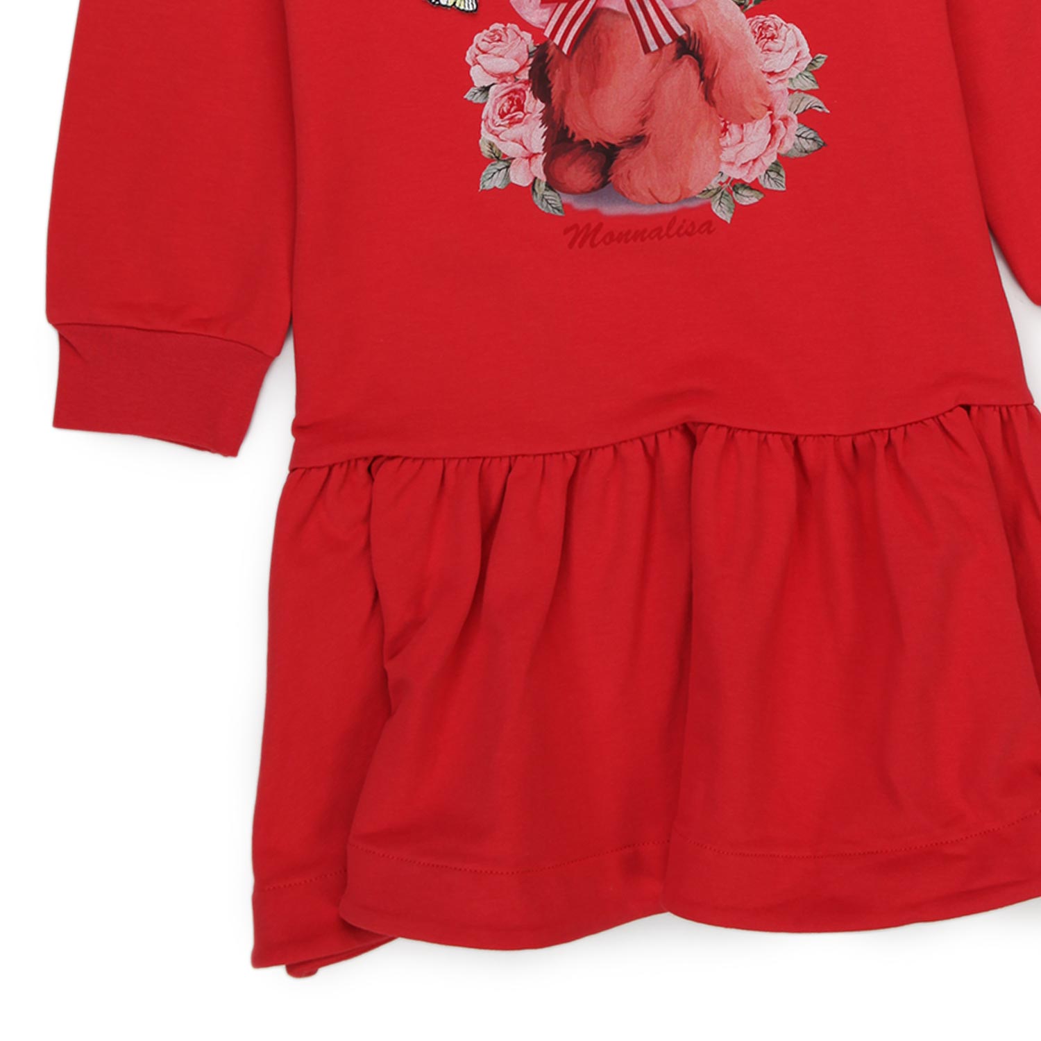 ABITO ROSSO IN FELPA BIMBA - annameglio.com abbigliamento moda