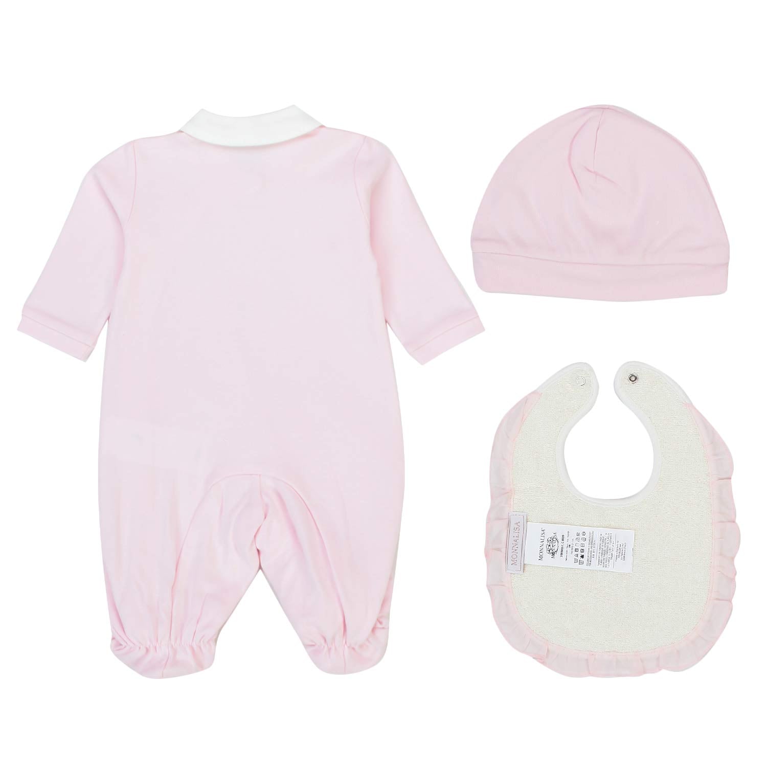 SET TUTINA ROSA E BIANCA NEONATA - annameglio.com abbigliamento moda