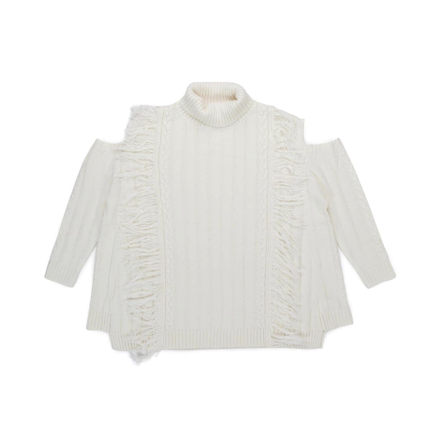 PULLOVER CON FRANGE GIRL - annameglio.com abbigliamento moda