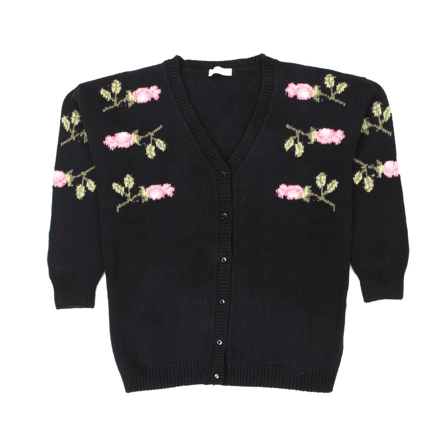 CARDIGAN NERO IN LANA TEEN - annameglio.com abbigliamento moda