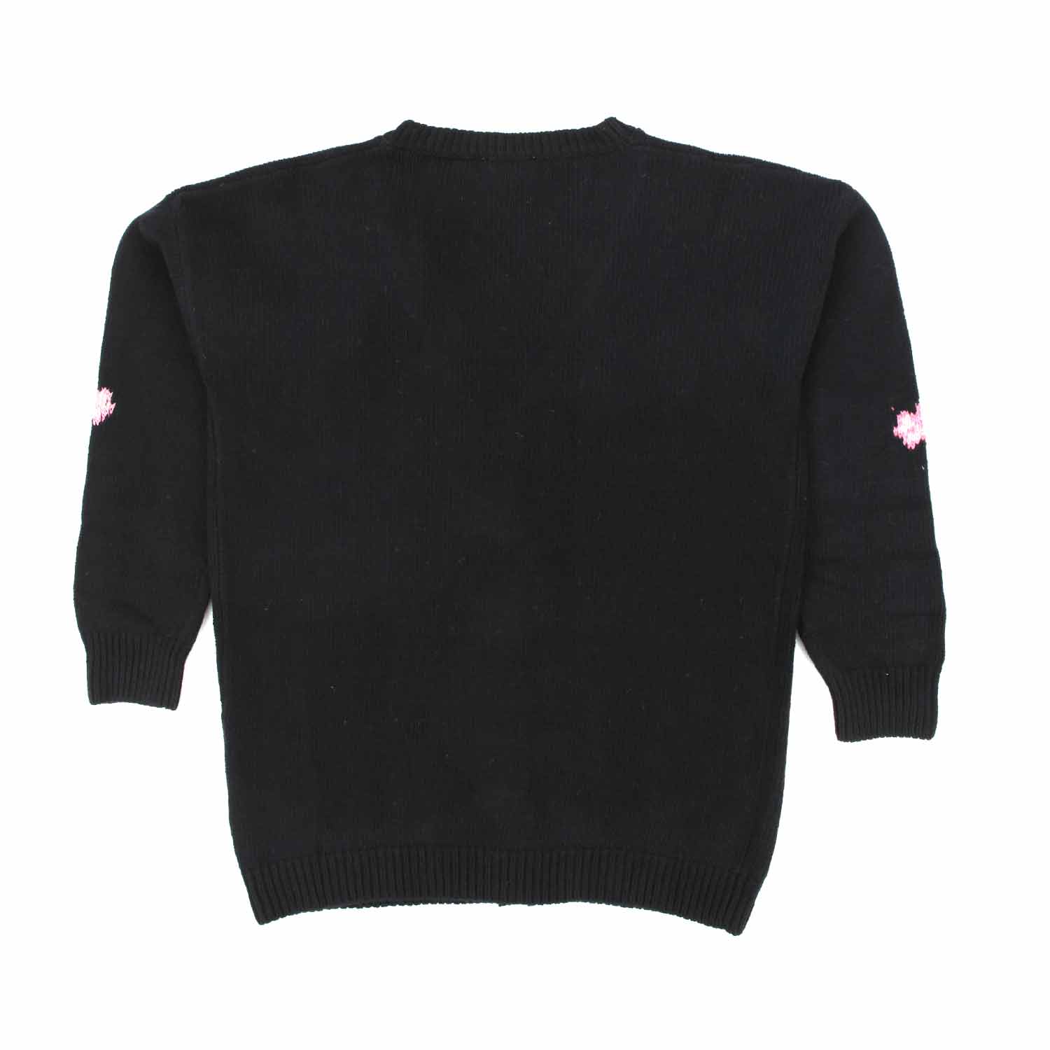 CARDIGAN NERO IN LANA TEEN - annameglio.com abbigliamento moda