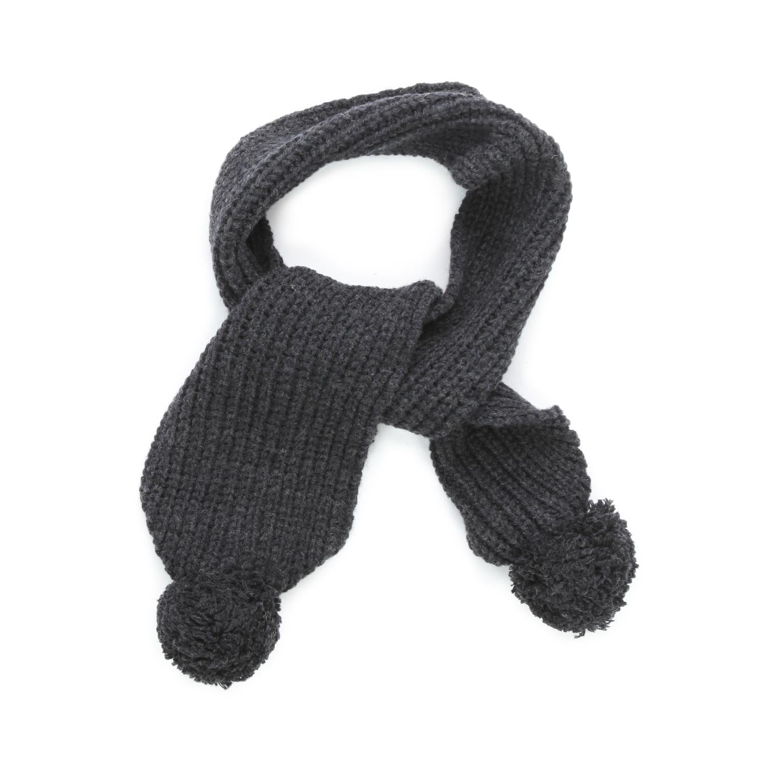 SCIARPA CLYDE ANTRACITE BABY UNISEX - annameglio.com abbigliamento moda