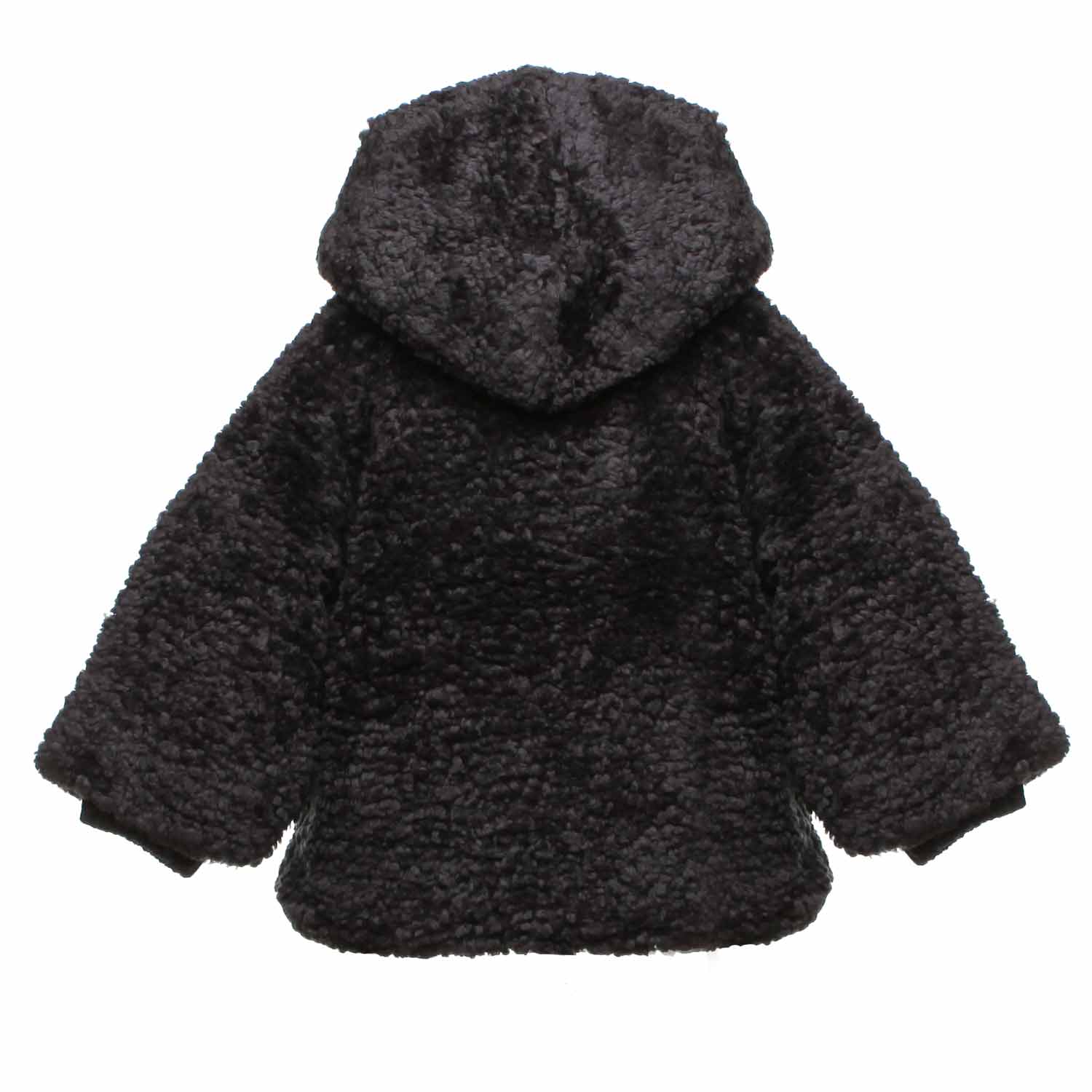 CAPPOTTINO FLORA ANTRACITE BEBÈ E BAMBINA - annameglio.com abbigliamento moda