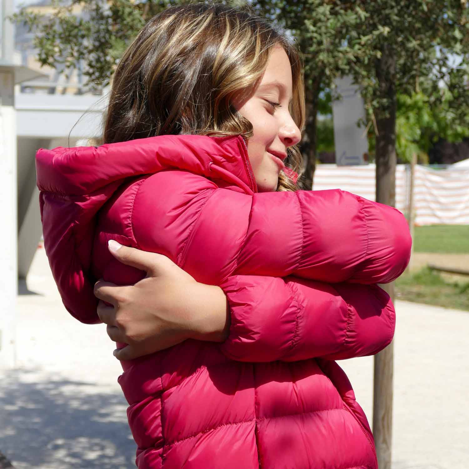 GIUBBOTTO FUCSIA BAMBINA TEEN - annameglio.com abbigliamento moda