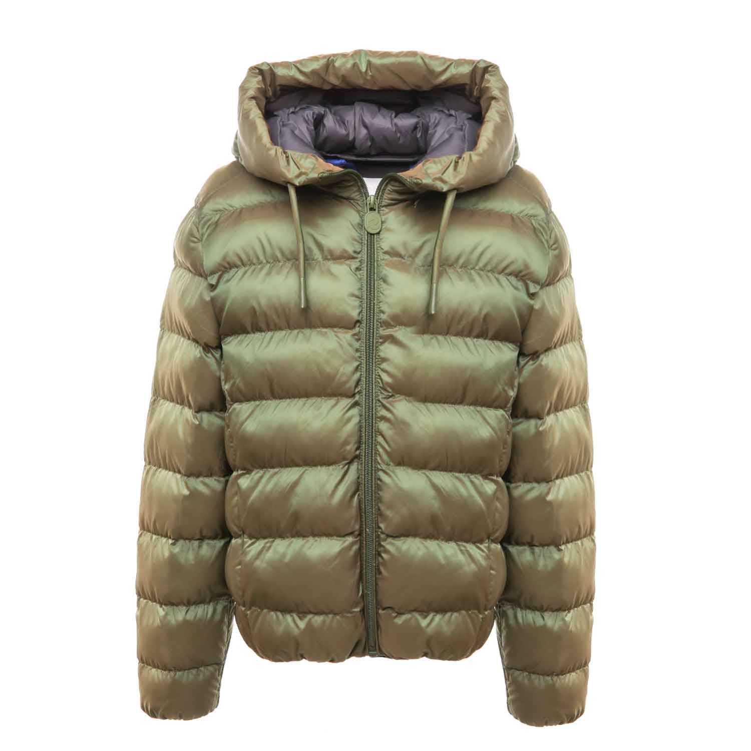 GIUBBINO TRAPUNTATO VERDE CANGIANTE UNISEX - annameglio.com abbigliamento moda