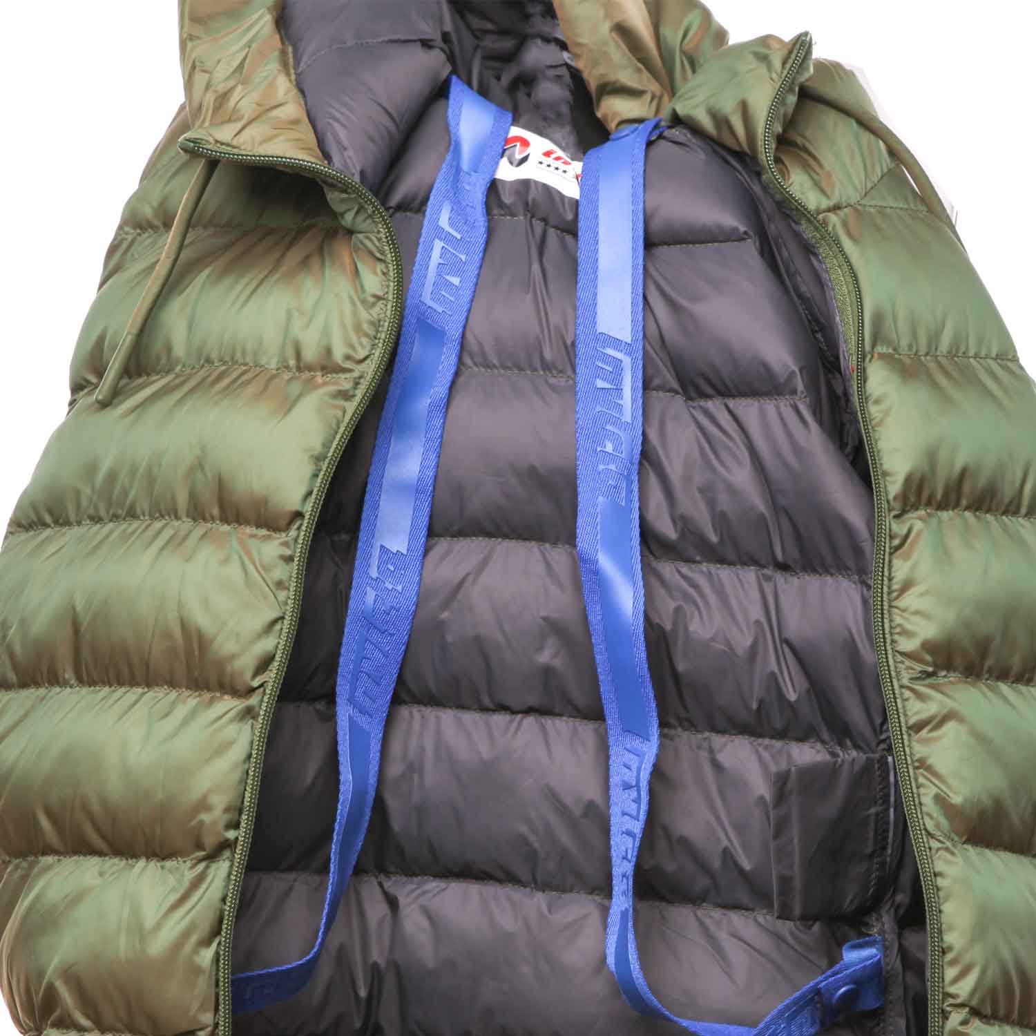 GIUBBINO TRAPUNTATO VERDE CANGIANTE UNISEX - annameglio.com abbigliamento moda