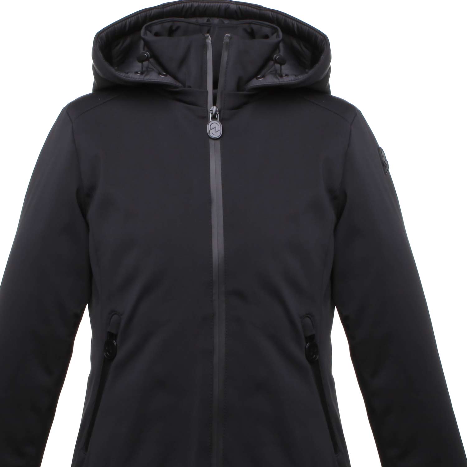 GIUBBOTTO NERO BAMBINA TEENAGER - annameglio.com abbigliamento moda