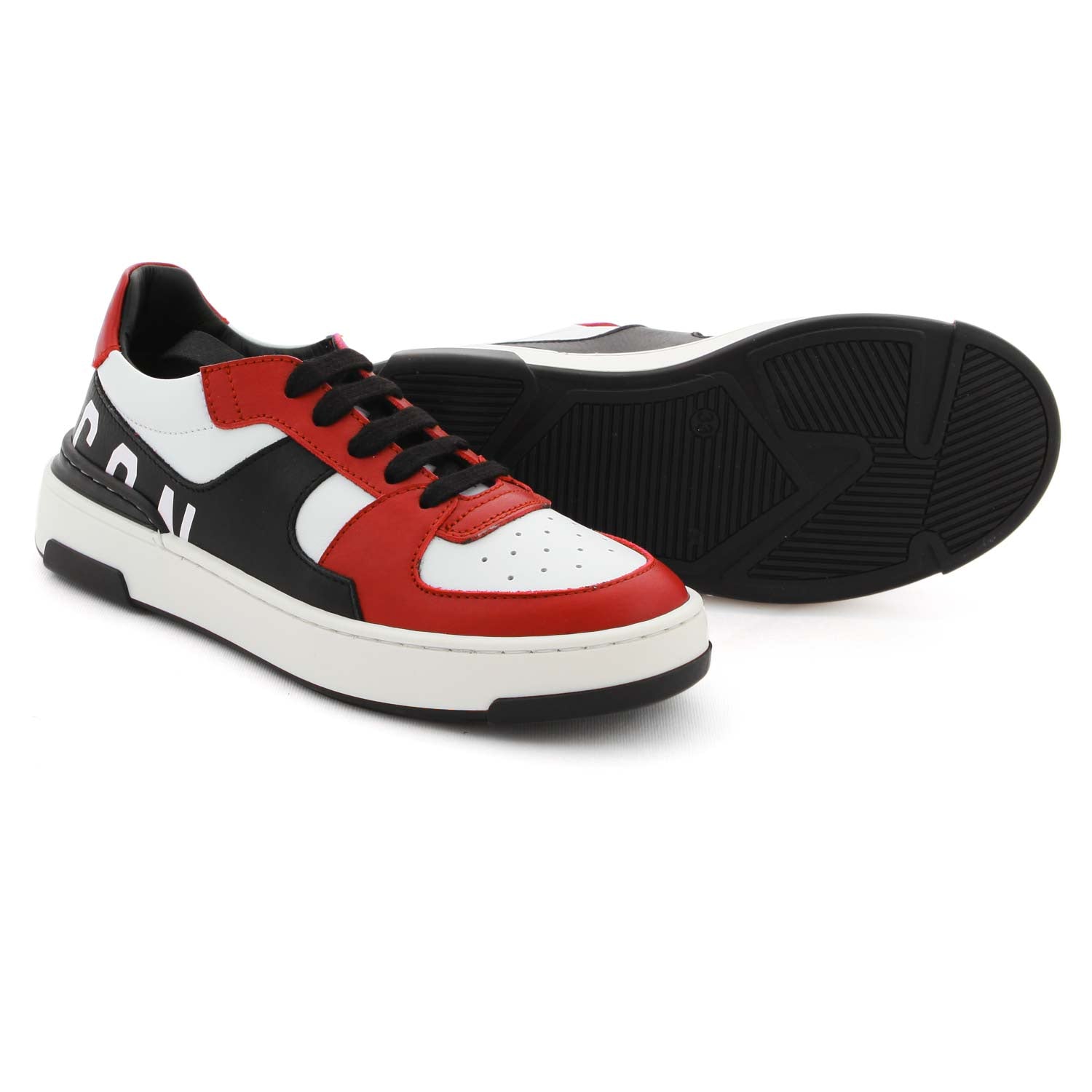 SNEAKERS UNISEX D2 ICON ROSSA BAMBINO E TEEN - annameglio.com abbigliamento moda