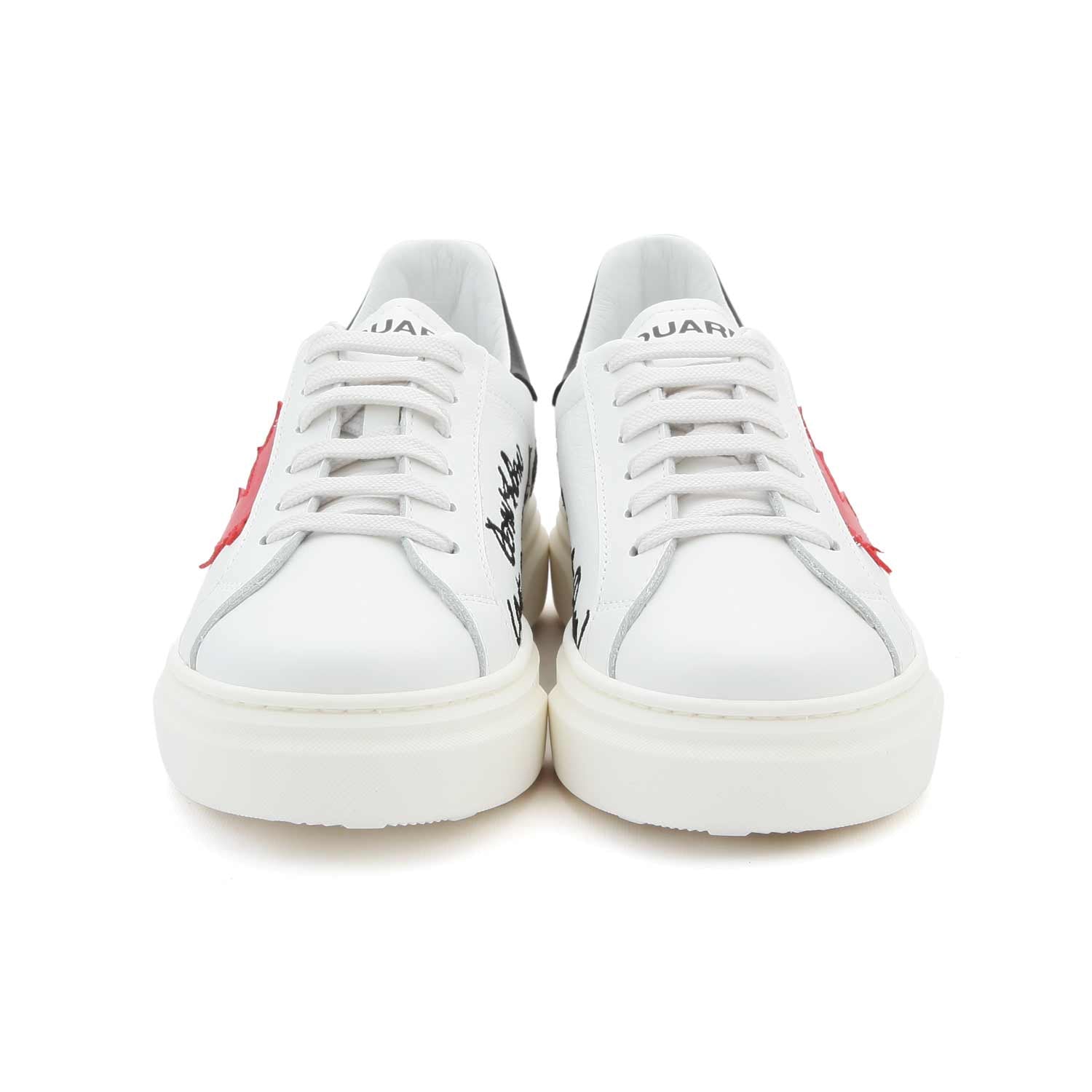 SNEAKER UNISEX D2 BOXER BIANCA TEENAGER - annameglio.com abbigliamento moda