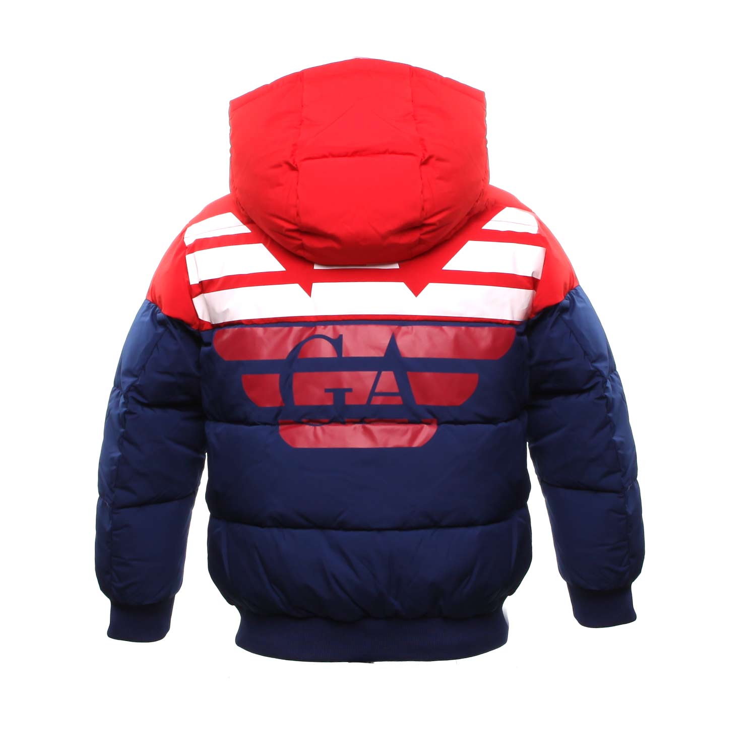 GIUBBINO IMBOTTITO BLU E ROSSO BAMBINO E TEENAGER - annameglio.com abbigliamento moda