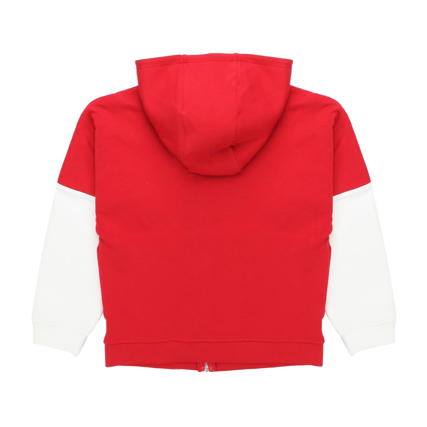 FELPA UNISEX ROSSA E BIANCA BAMBINO E TEENAGER - annameglio.com abbigliamento moda