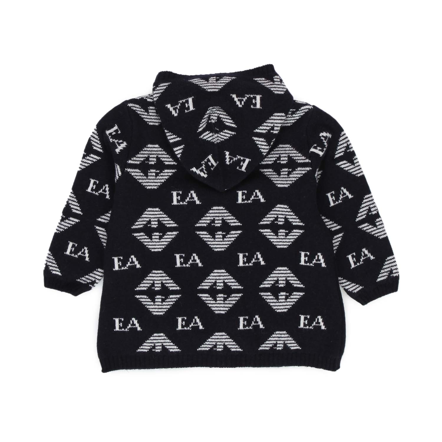 CARDIGAN BLU CON LOGO BABY - annameglio.com abbigliamento moda