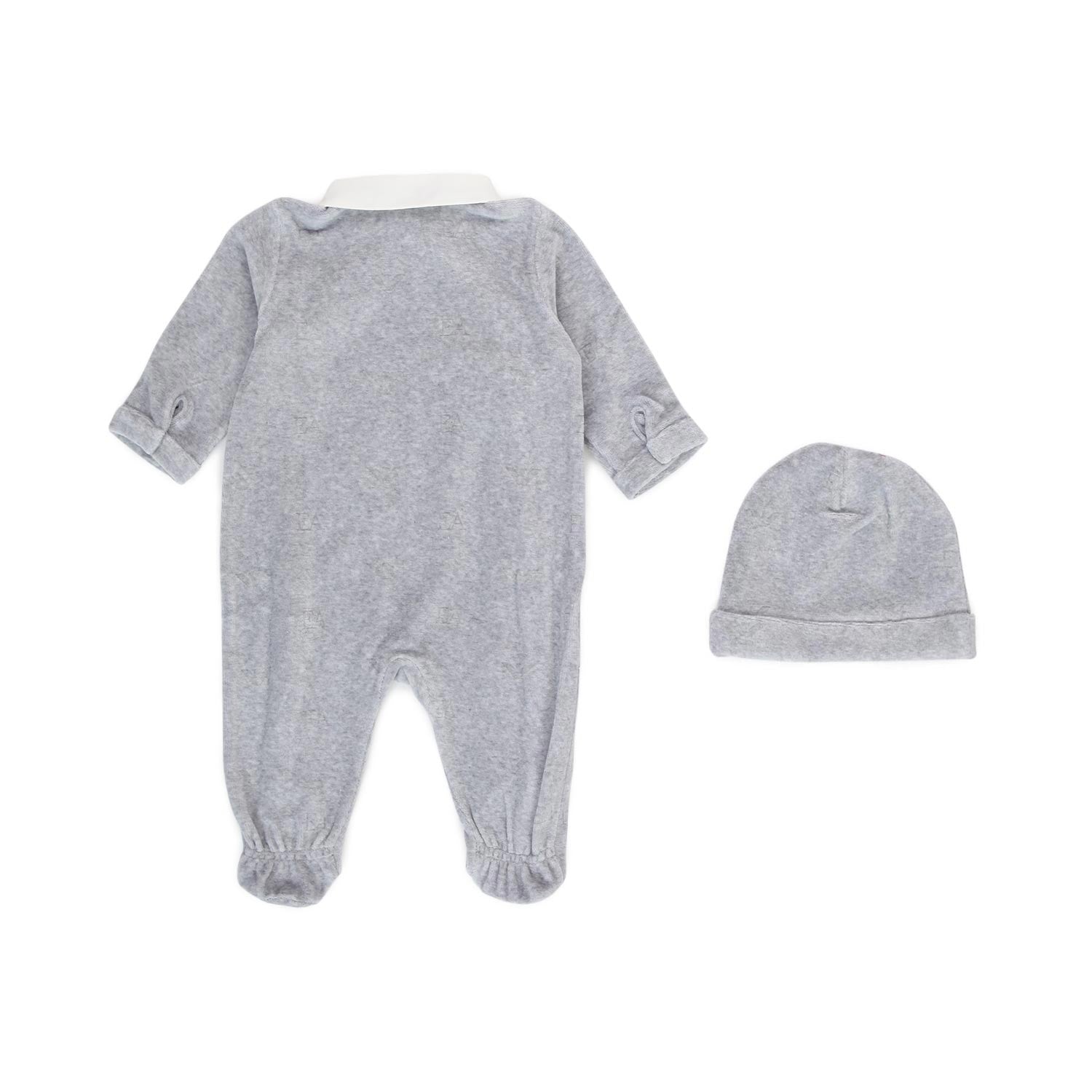 TUTINA NEONATO UNISEX GRIGIA CON CAPPELLO - annameglio.com abbigliamento moda