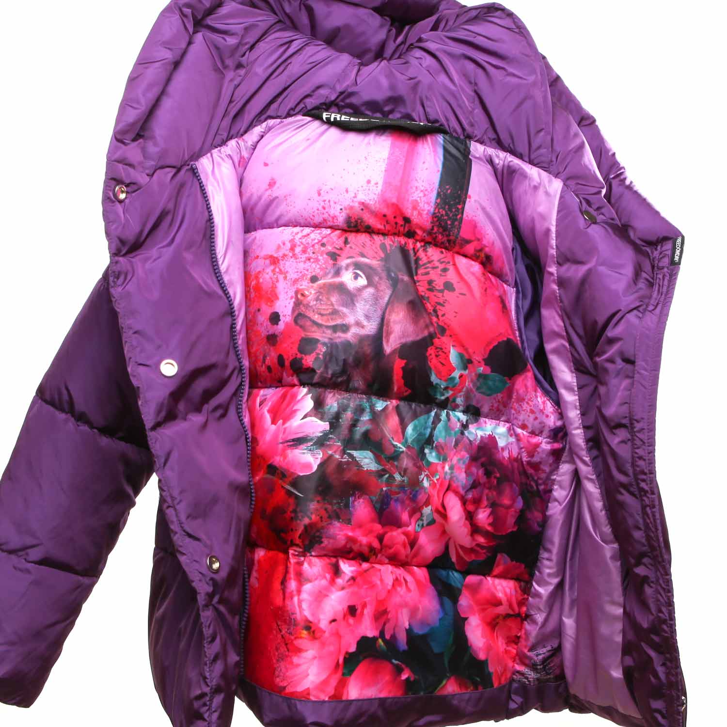 PIUMINO VIOLA BAMBINA E TEEN - annameglio.com abbigliamento moda