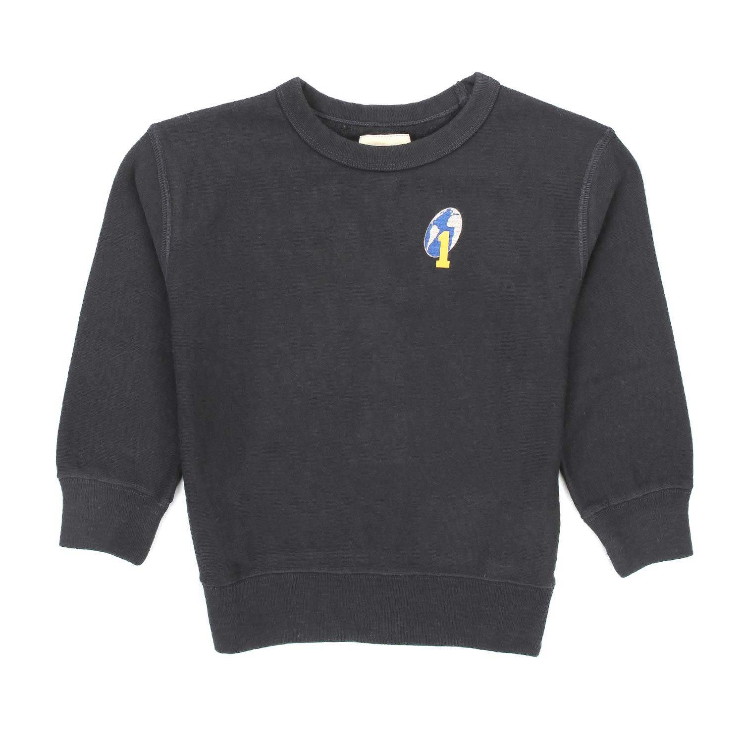 FELPA UNISEX NERA CON STAMPE BAMBINO E TEENAGER - annameglio.com abbigliamento moda