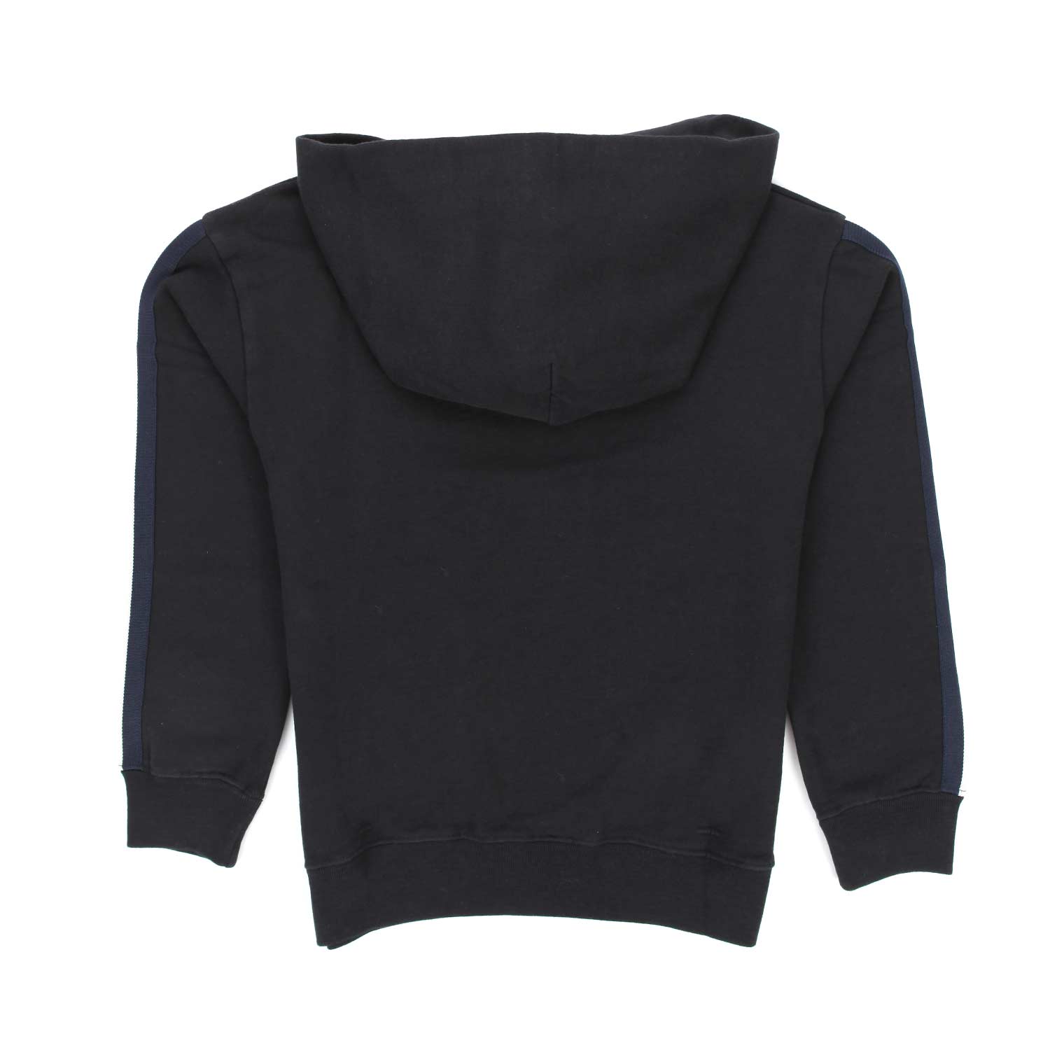 FELPA UNISEX NERA CON CAPPUCCIO BAMBINO E TEENAGER - annameglio.com abbigliamento moda