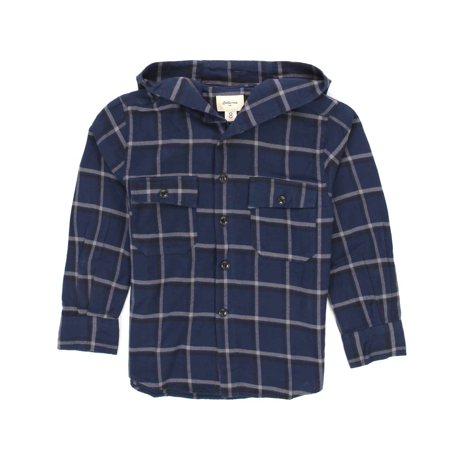CAMICIA A QUADRI CON CAPPUCCIO BAMBINO E TEENAGER - annameglio.com abbigliamento moda