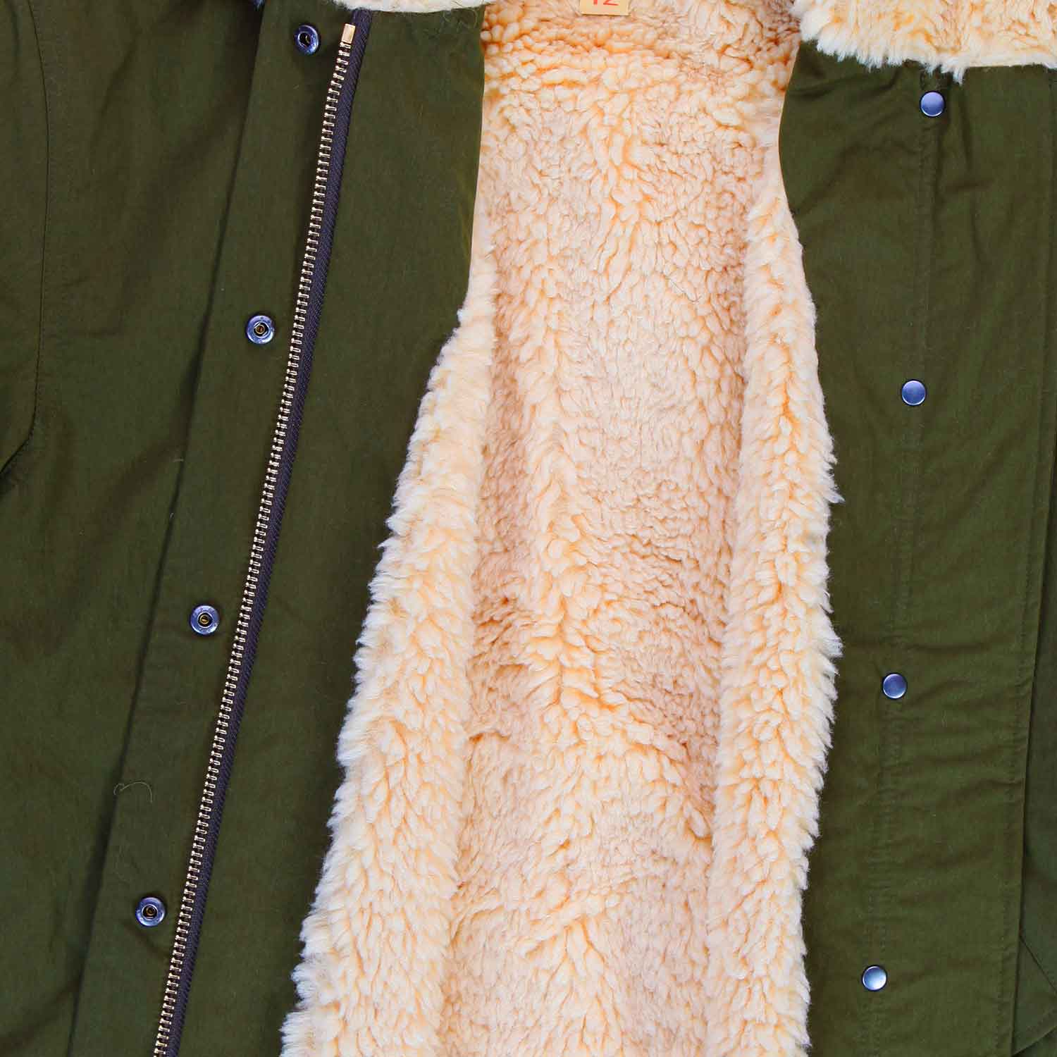 PARKA HARBOUR VERDE MILITARE BAMBINA E TEENAGER - annameglio.com abbigliamento moda